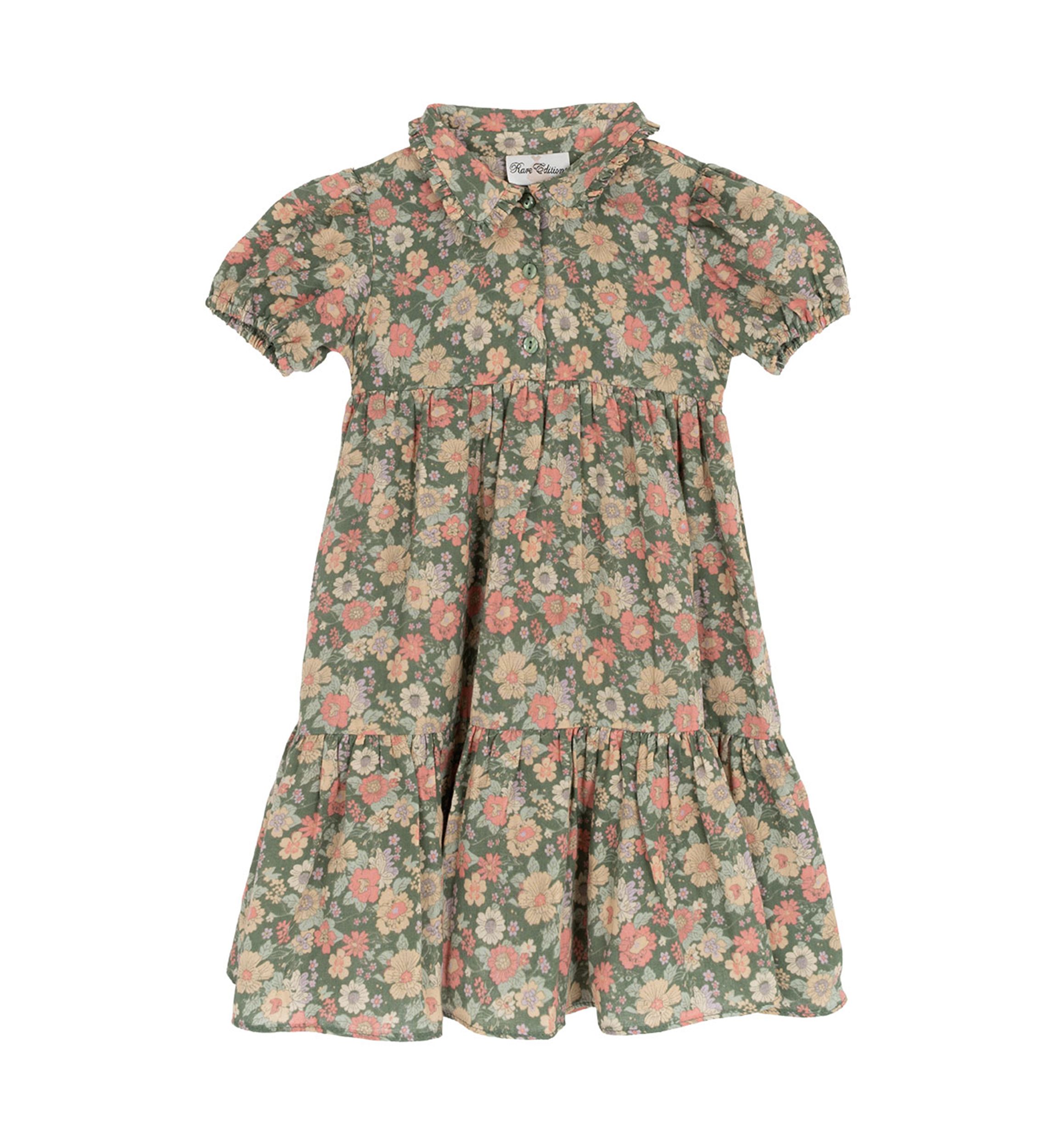 Toddler Girls Floral Printed Dress