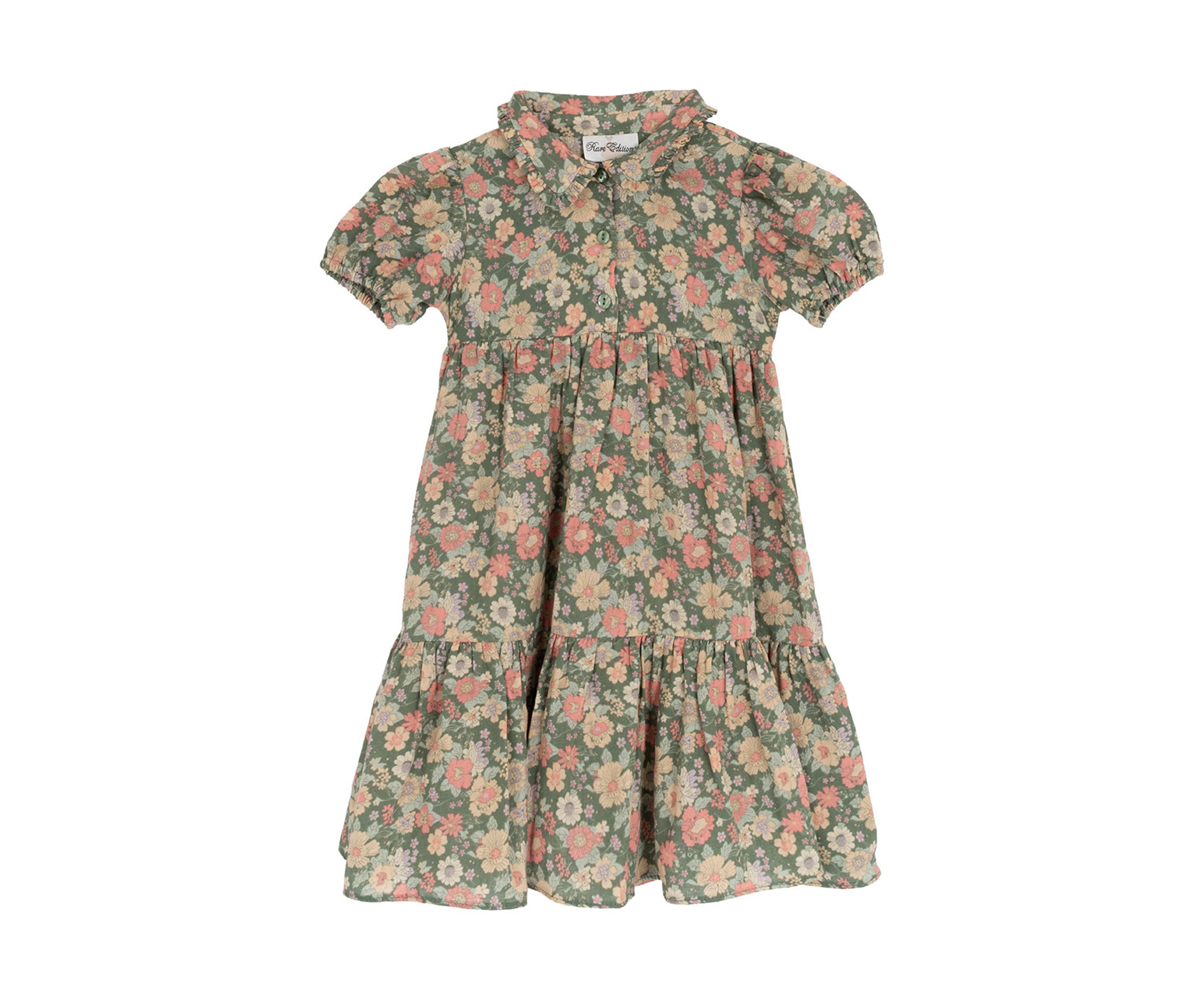 Toddler Girls Floral Printed Dress