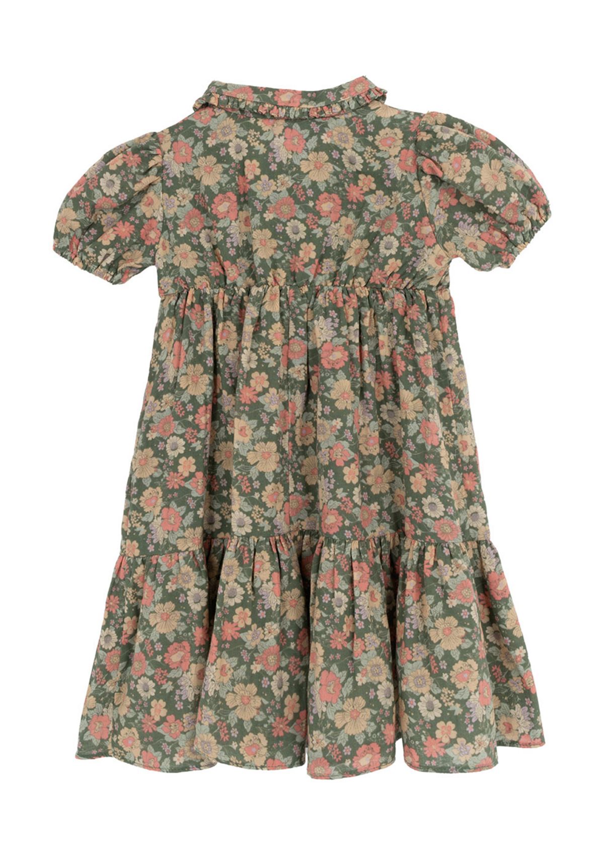 Toddler Girls Floral Printed Dress