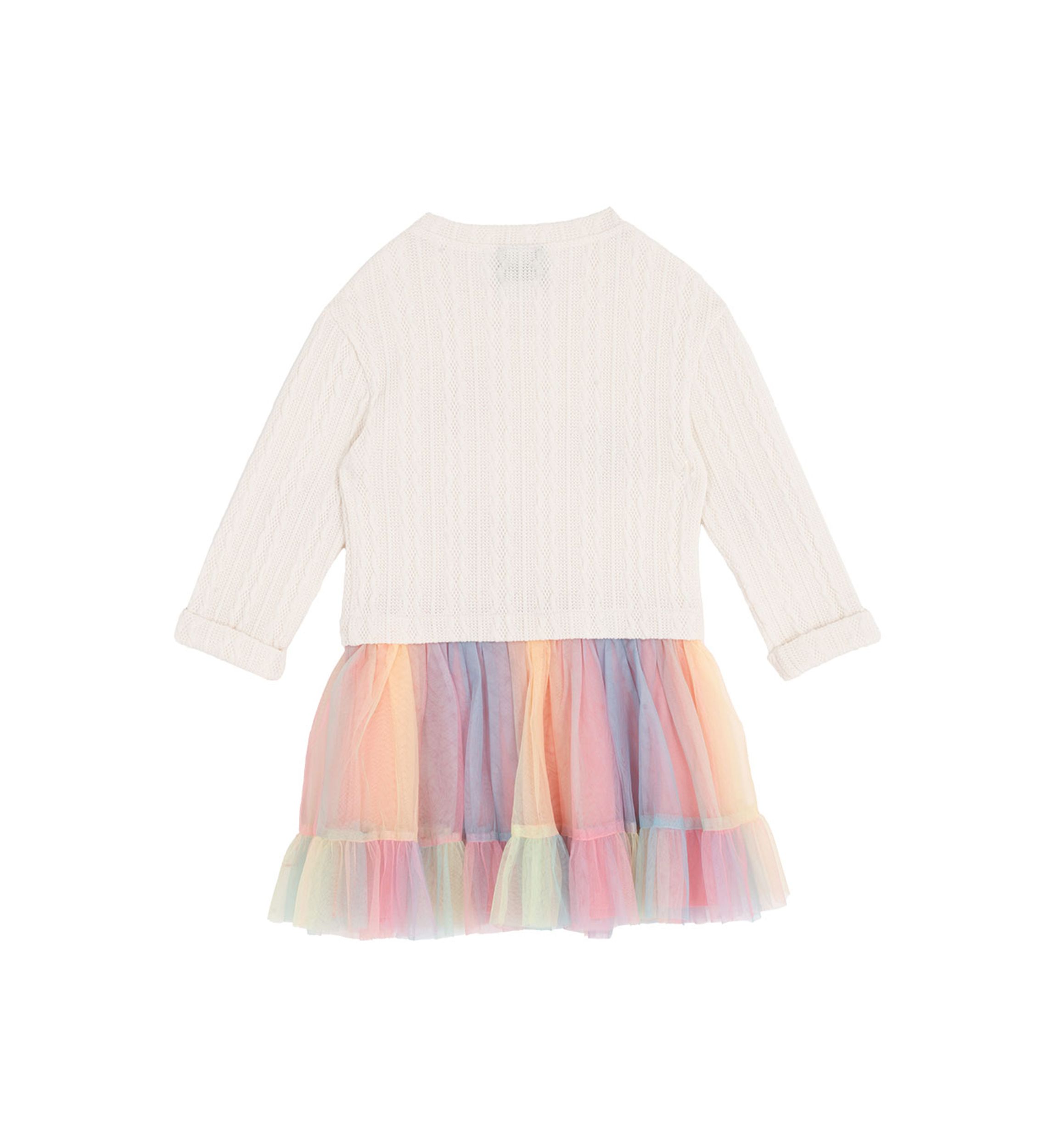 Toddler Girls Bow Tulle Dress