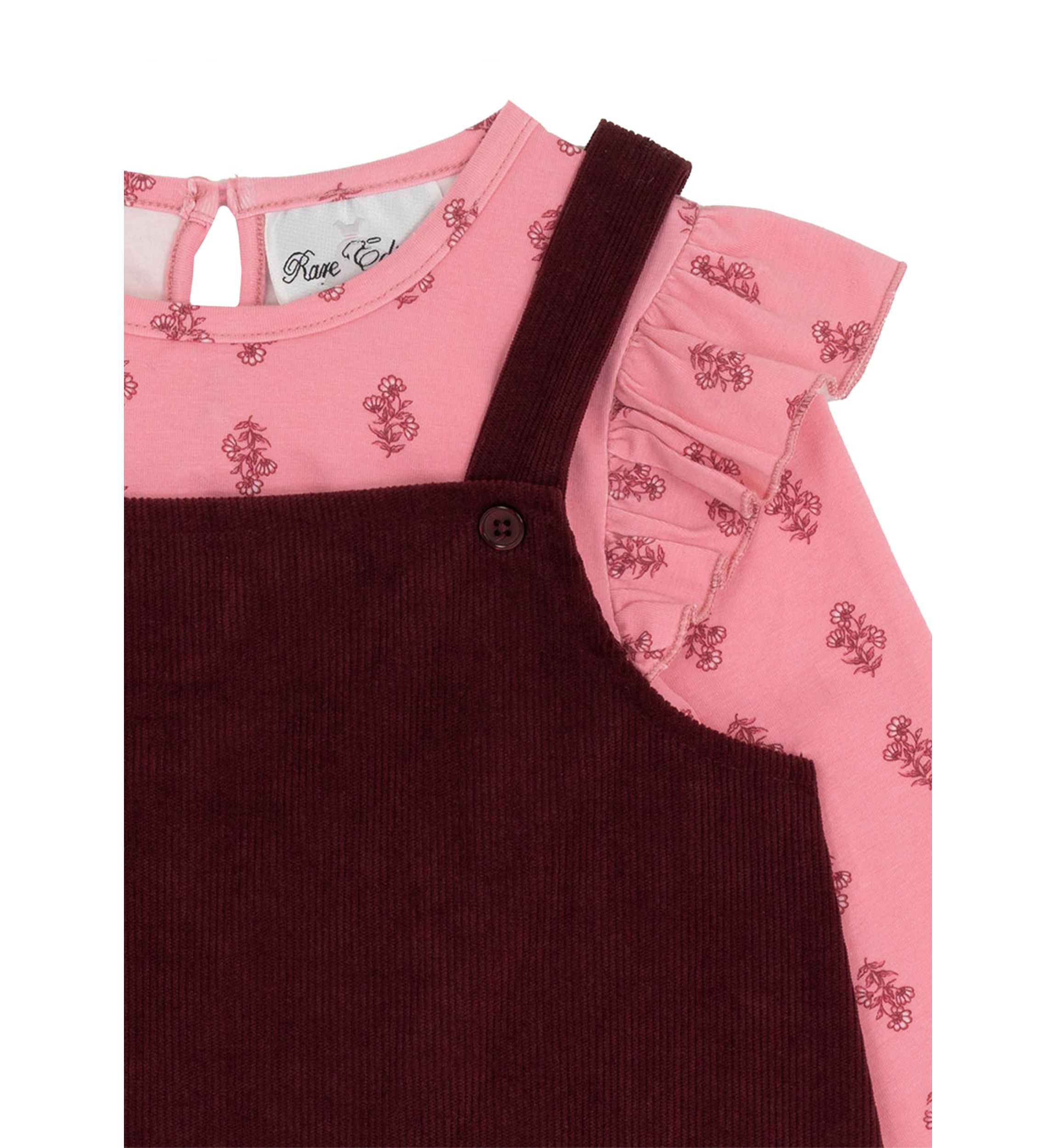 Toddler Girls Horse Jumper Dress Set