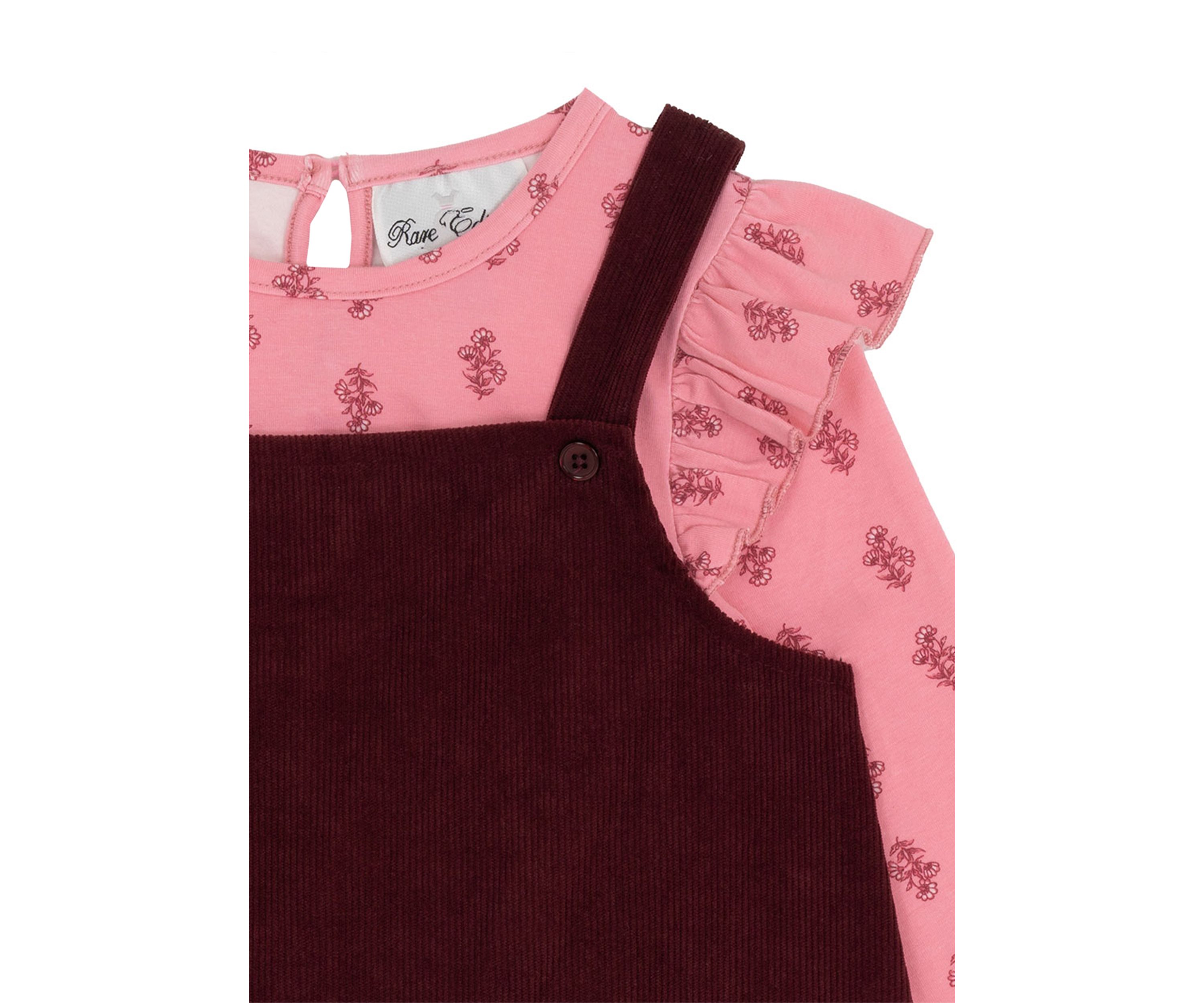 Toddler Girls Horse Jumper Dress Set