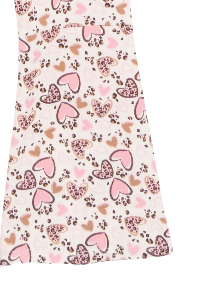 Toddler Girls Bow Top and Legging Set 