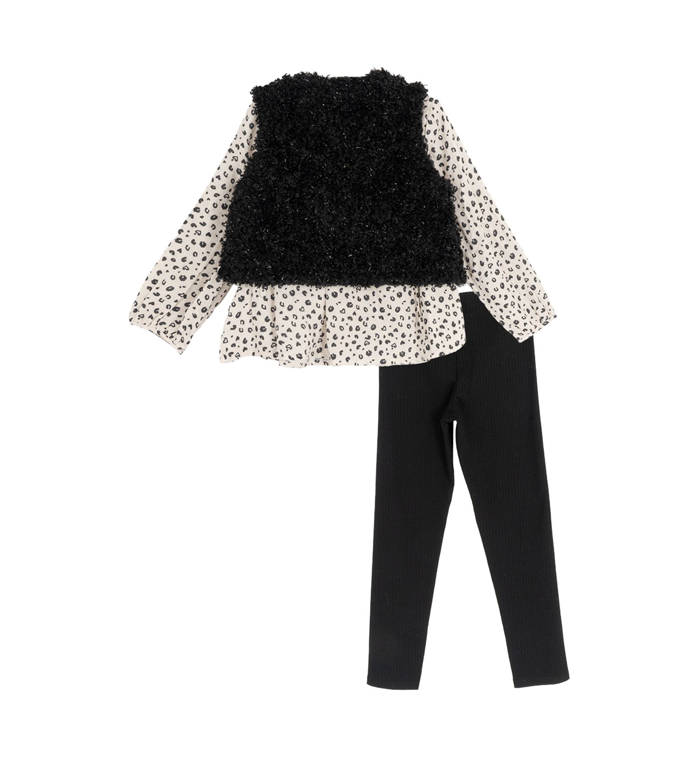 Toddler Girls 3-Piece Vest Set