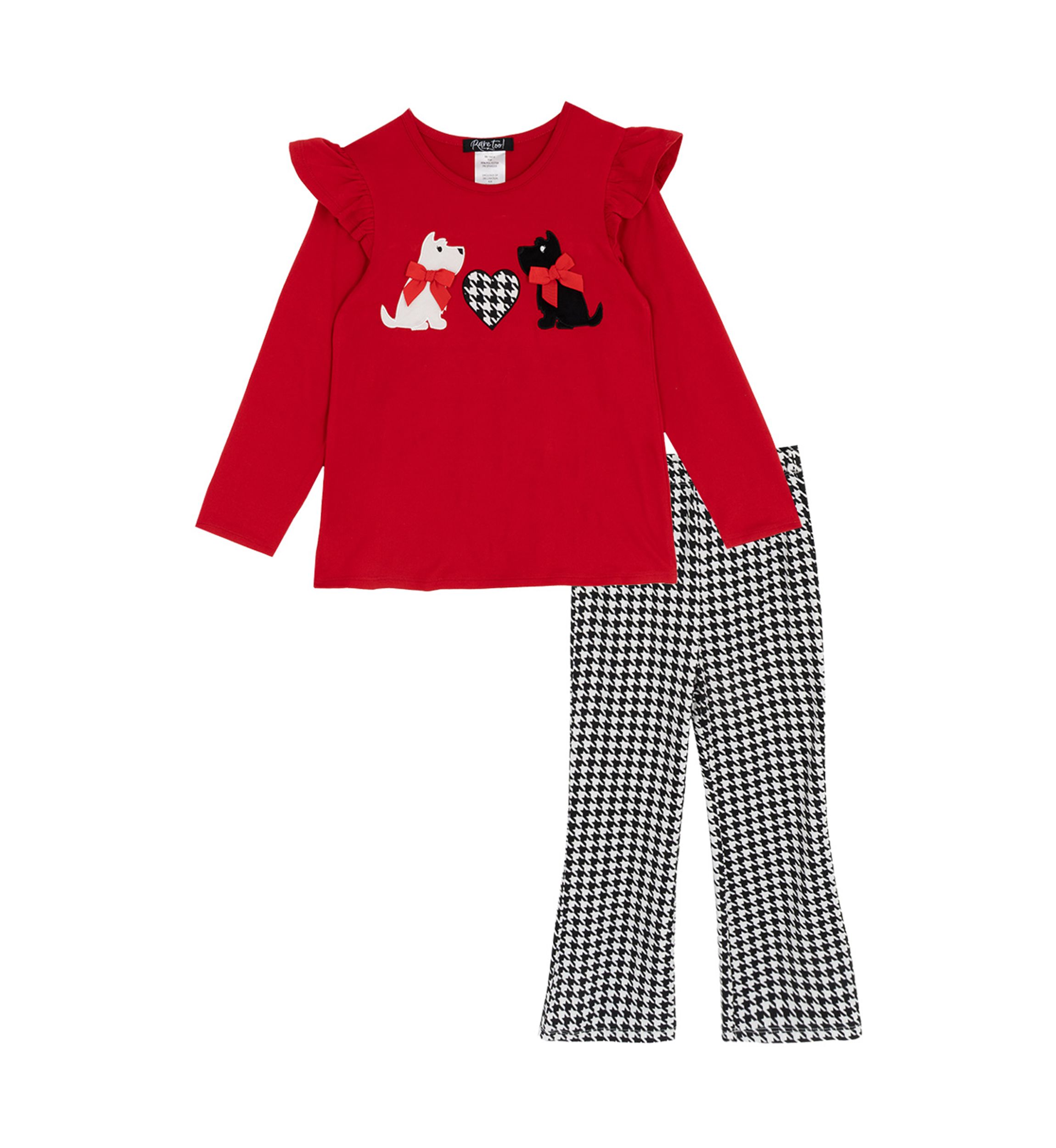 Toddler Girls Scottie Dog Set 