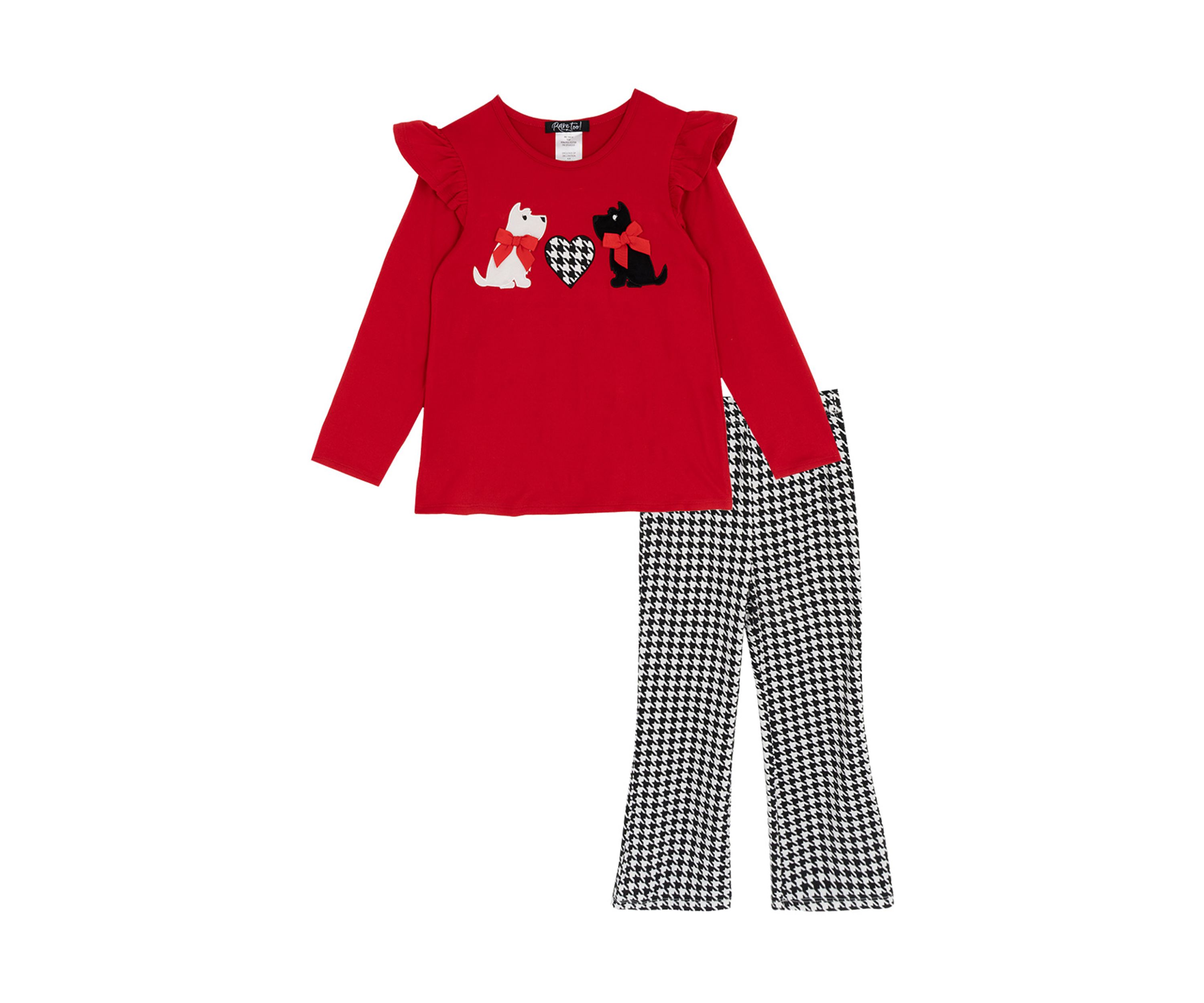 Toddler Girls Scottie Dog Set 