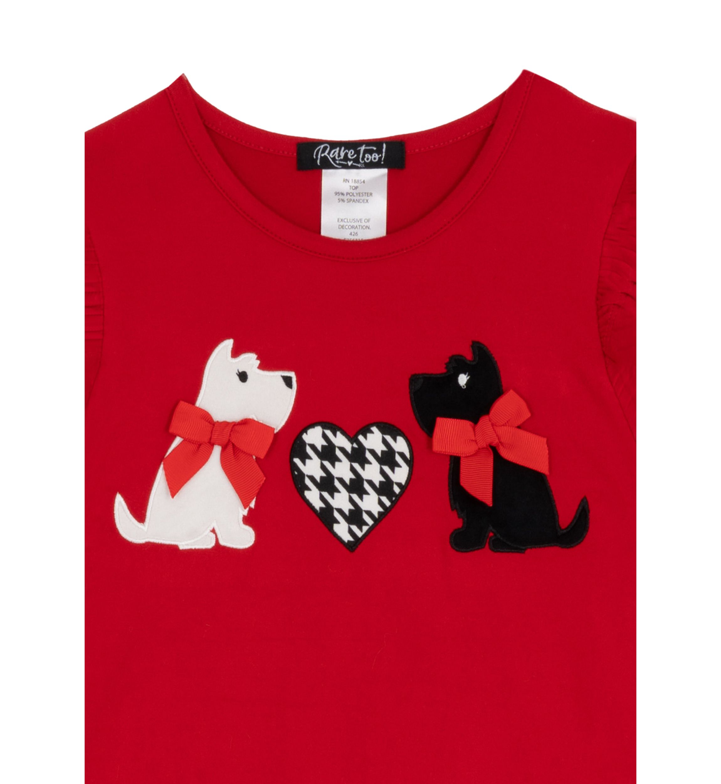 Toddler Girls Scottie Dog Set 