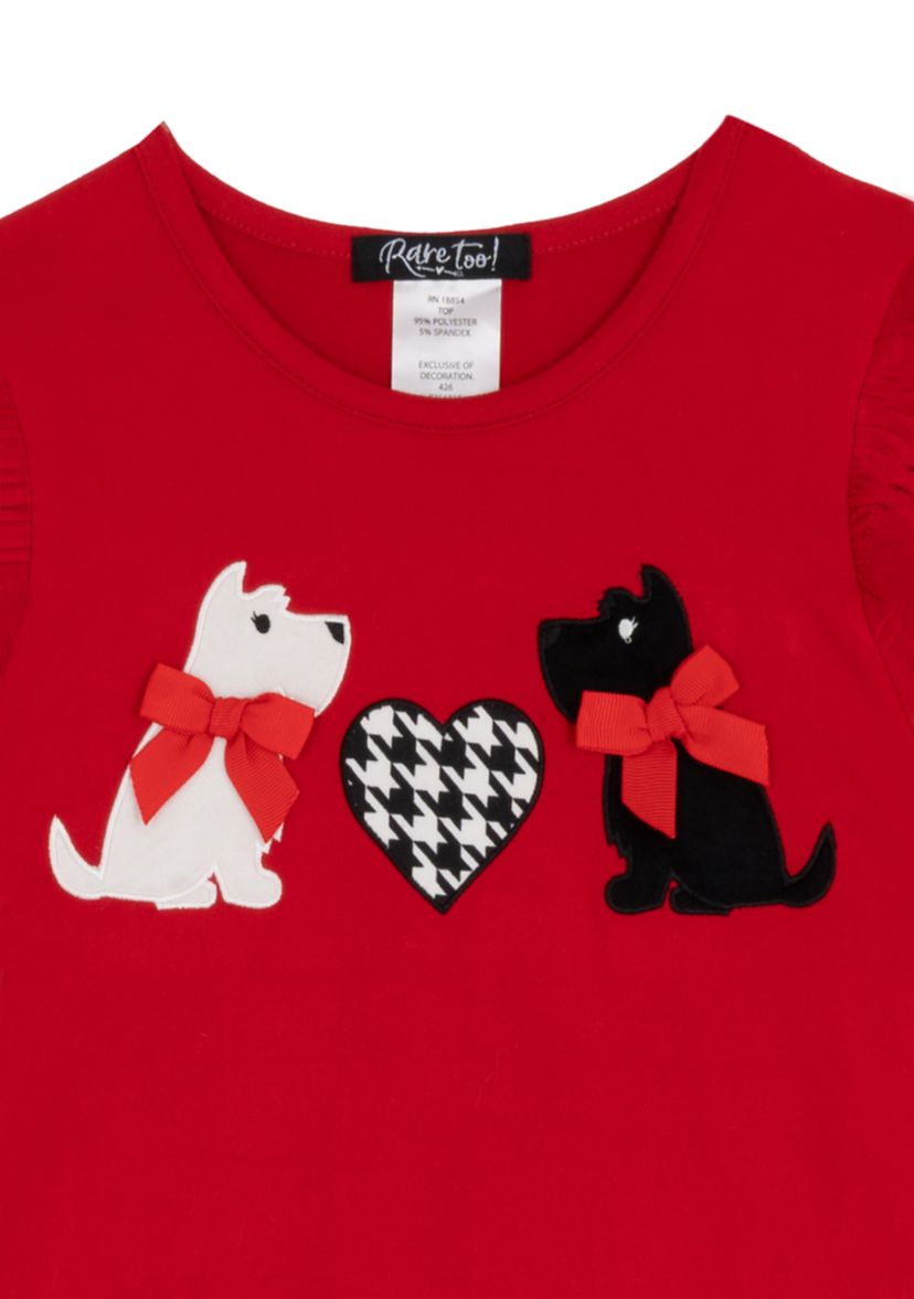 Toddler Girls Scottie Dog Set 