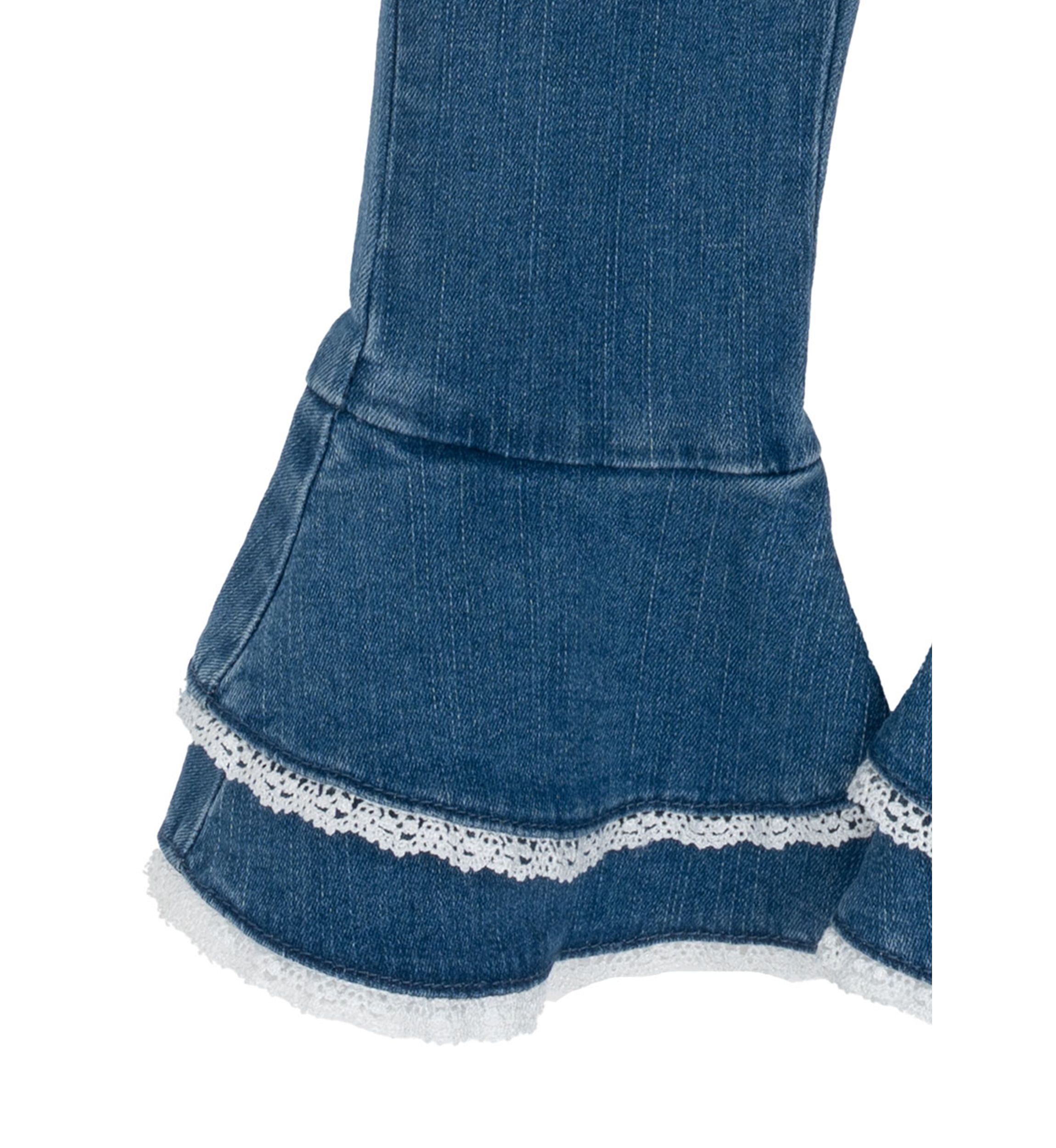 Toddler Girls Howdy Graphic Shirt and Flare Jeans