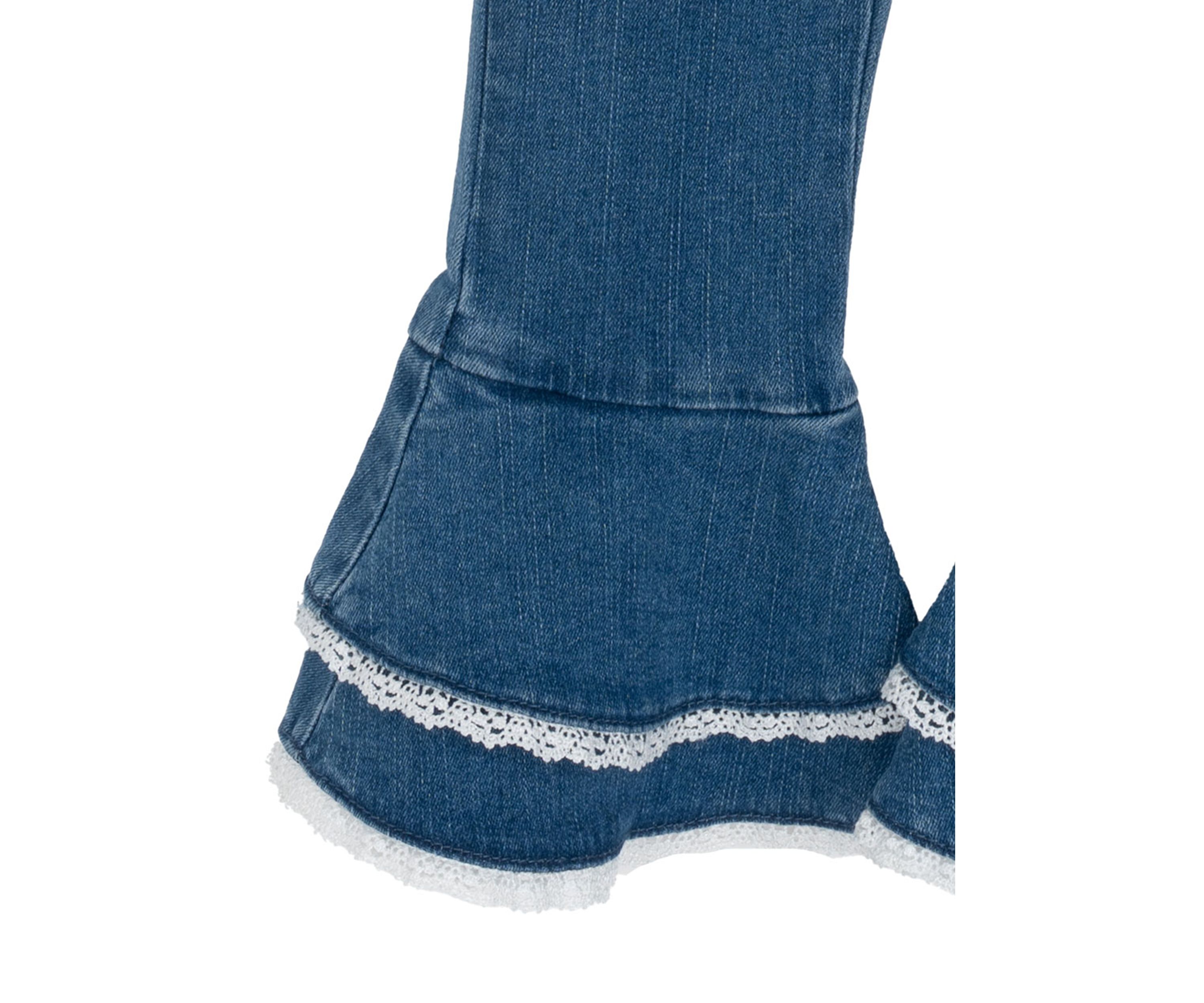 Toddler Girls Howdy Graphic Shirt and Flare Jeans