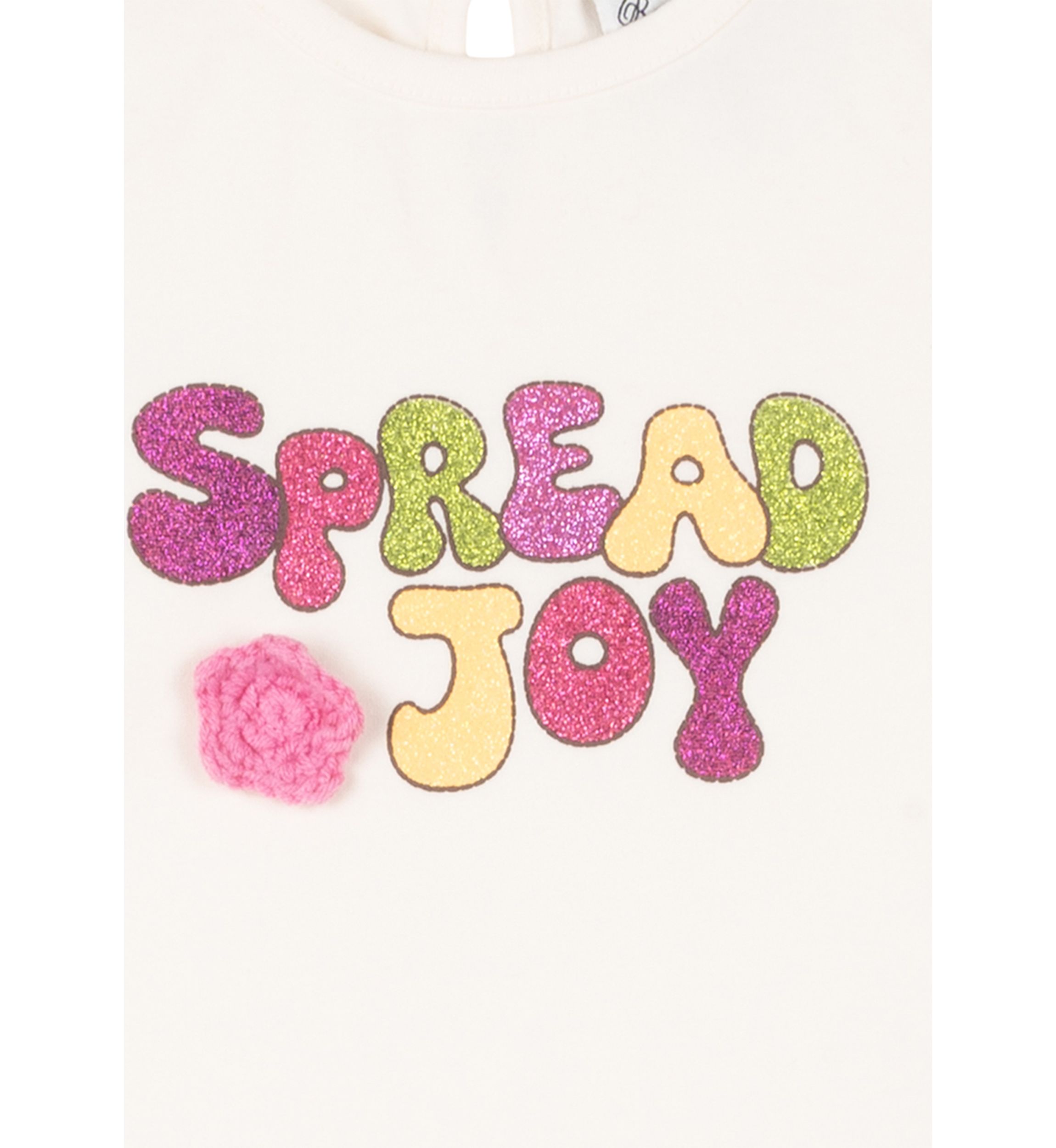Baby Girls Spread Joy Graphic T-Shirt and Printed Leggings Set