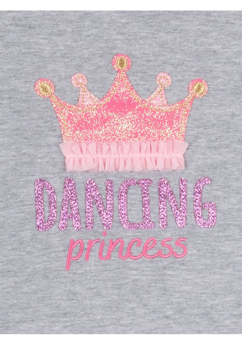Baby Girls Dancing Princess Graphic Top and Leggings Set