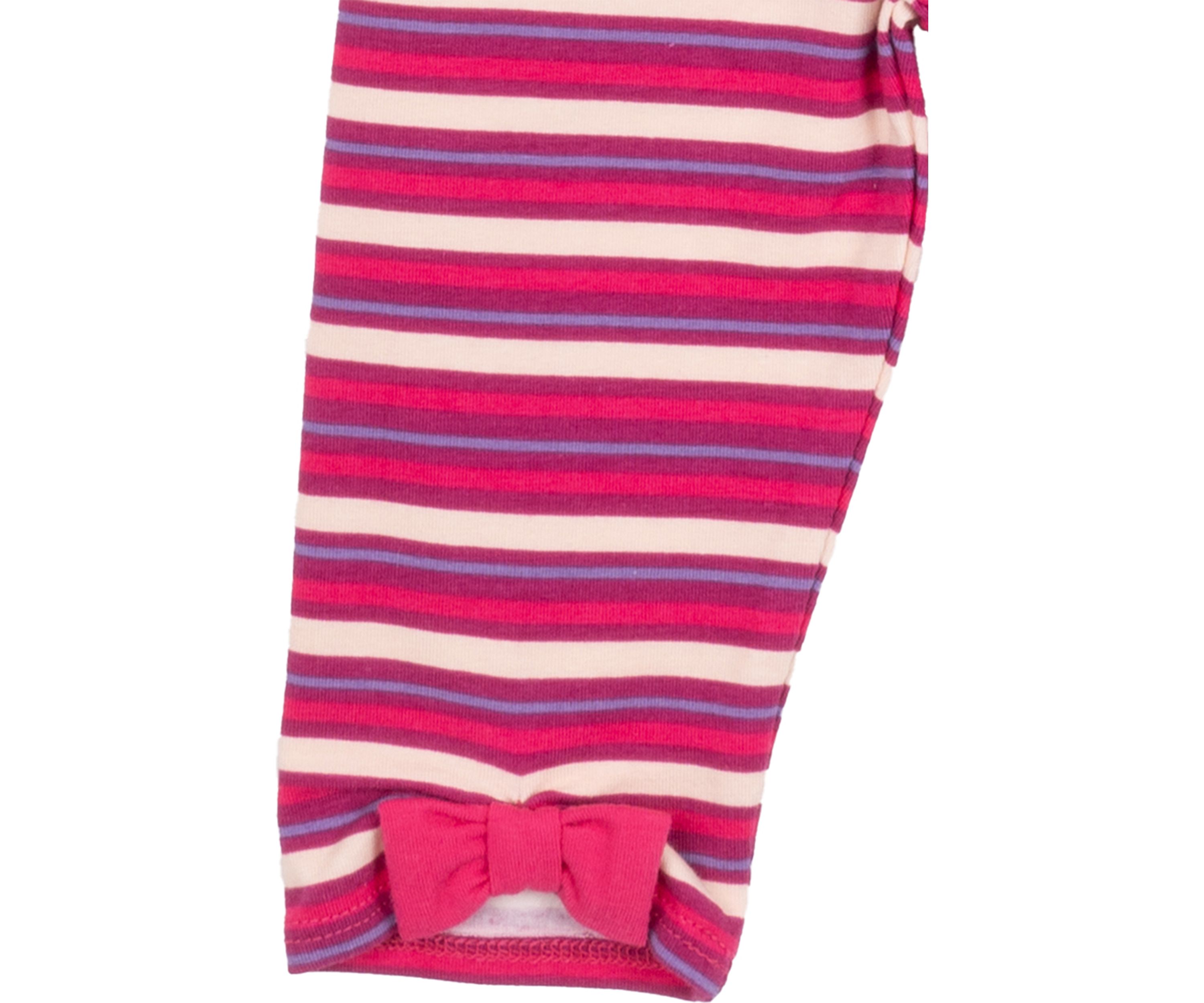 Baby Girls Ballet Graphic Top and Striped Leggings Set