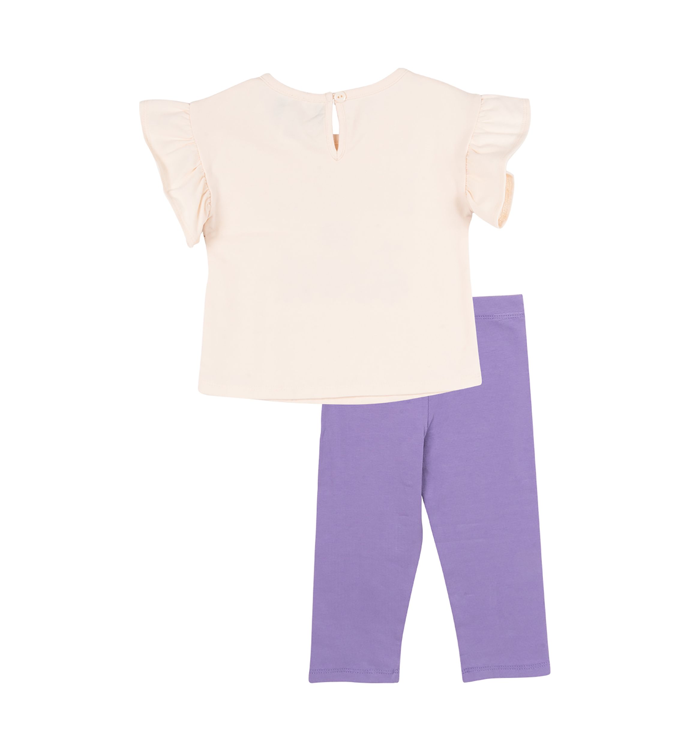 Baby Girls Born to Dance Graphic Top and Leggings Set