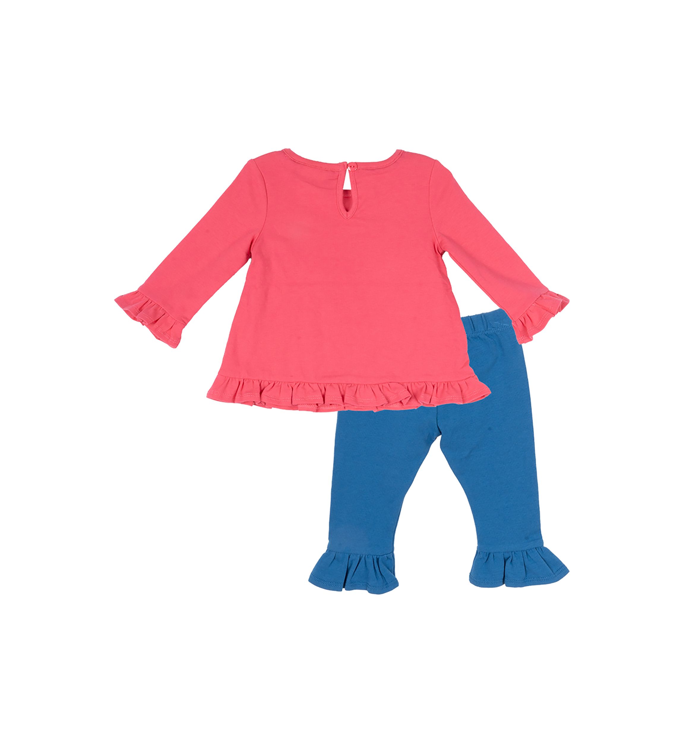 Baby Girls Howdy Graphic Top and Leggings Set
