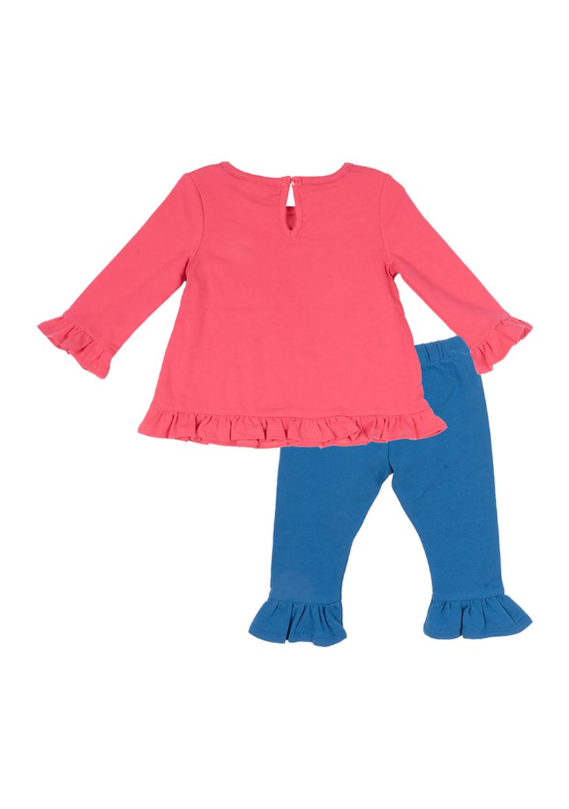 Baby Girls Howdy Graphic Top and Leggings Set