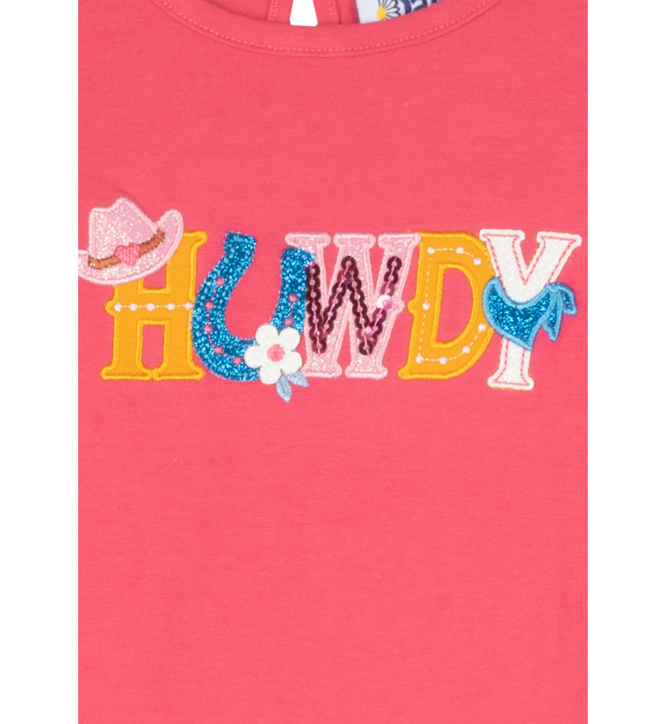 Baby Girls Howdy Graphic Top and Leggings Set