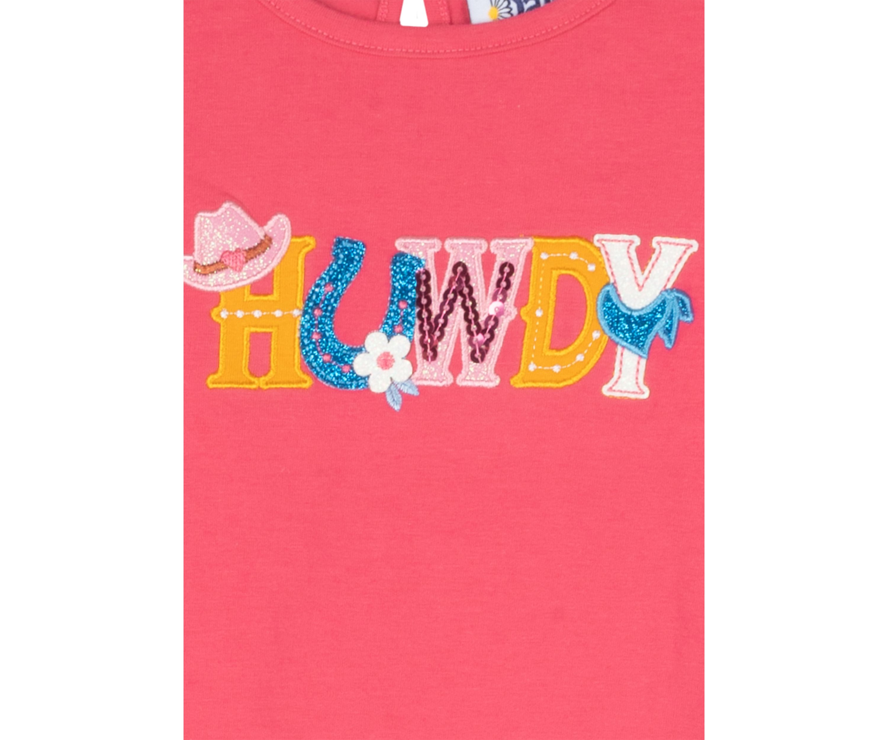 Baby Girls Howdy Graphic Top and Leggings Set
