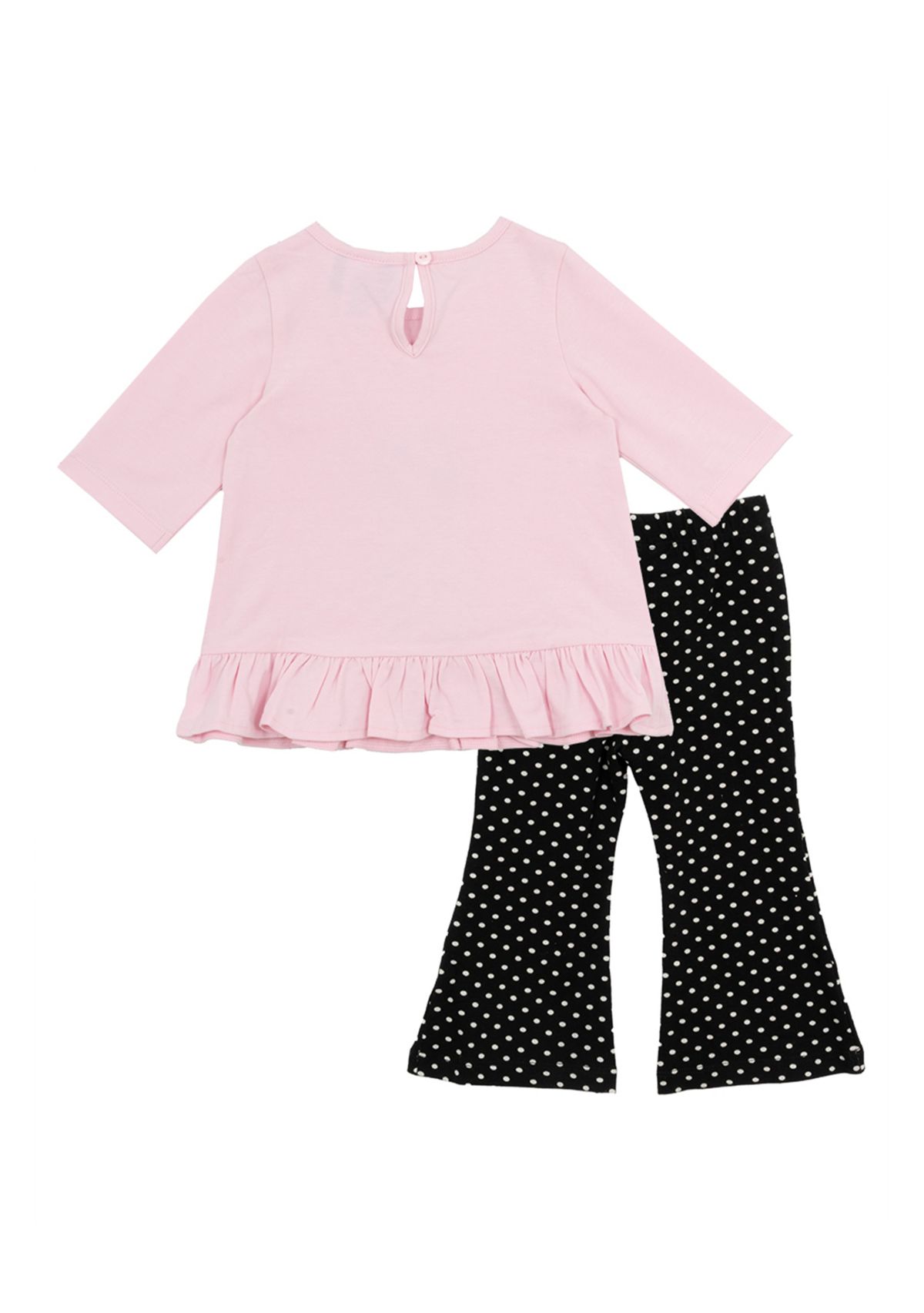 Baby Girls Dalmatian Appliqué Top and Leggings Set