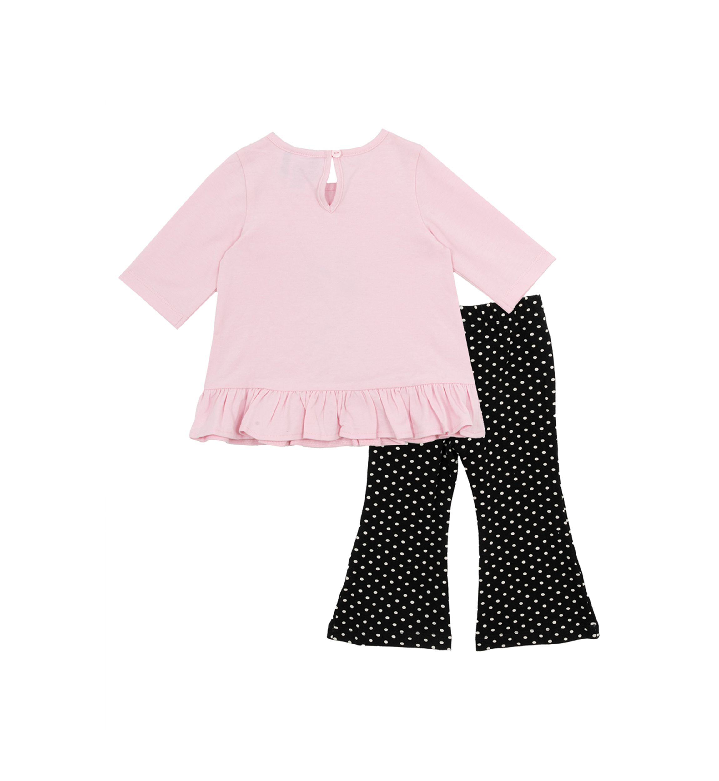 Baby Girls Dalmatian Appliqué Top and Leggings Set