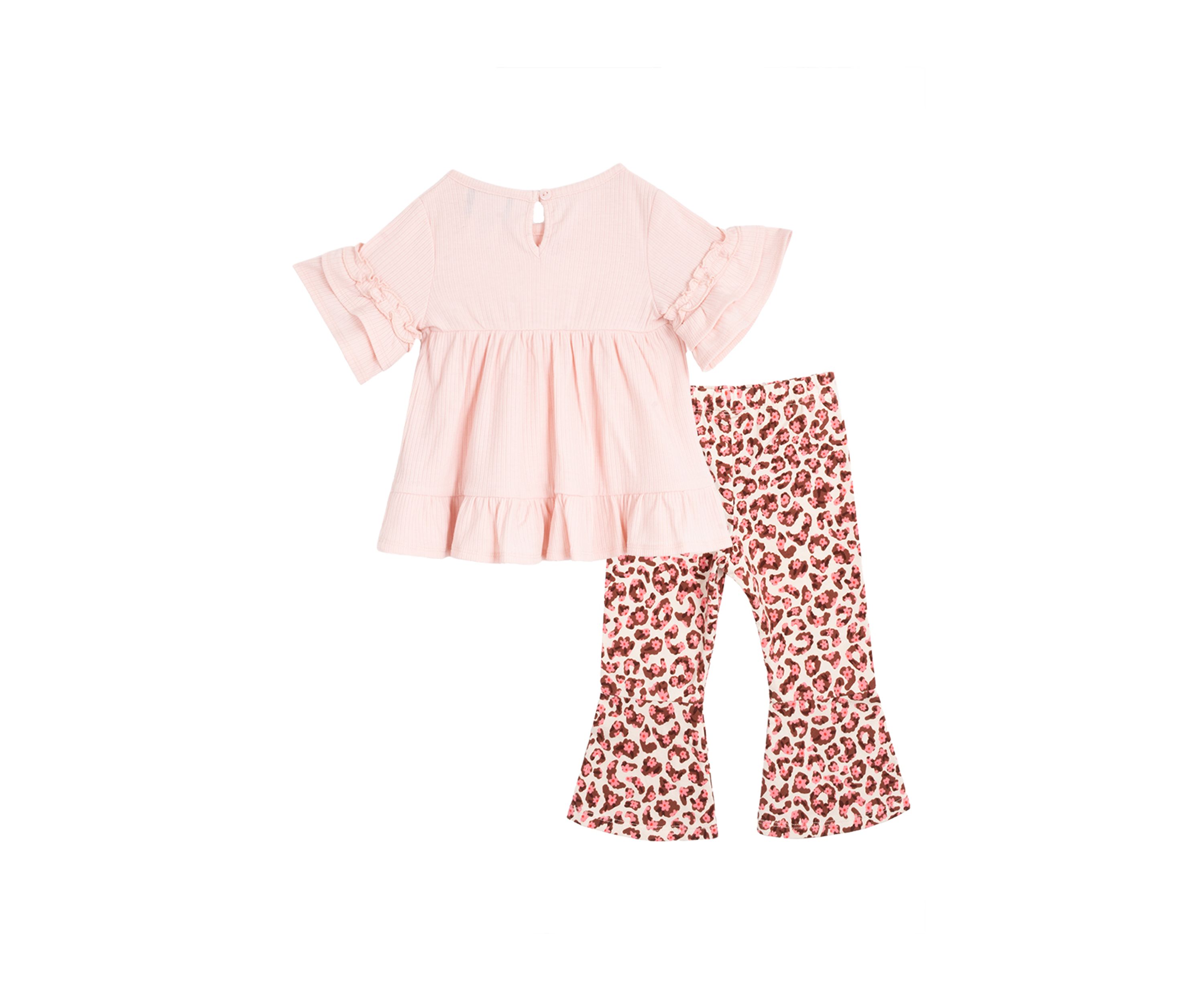 Baby Girls Animal Printed Set with Headband 