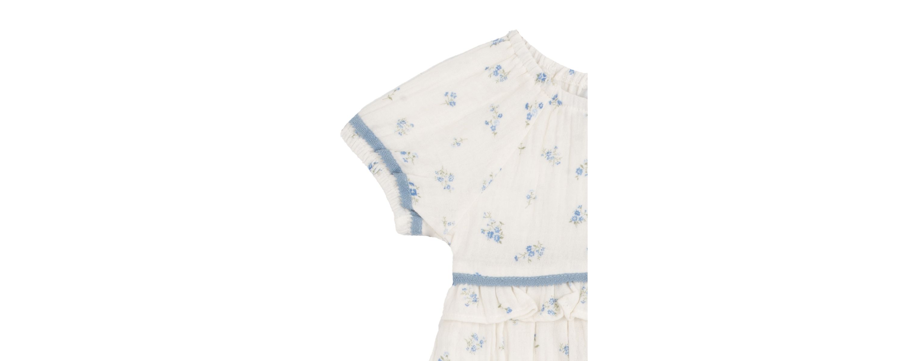 Baby Girls Woven Floral Printed Top and Pants Set