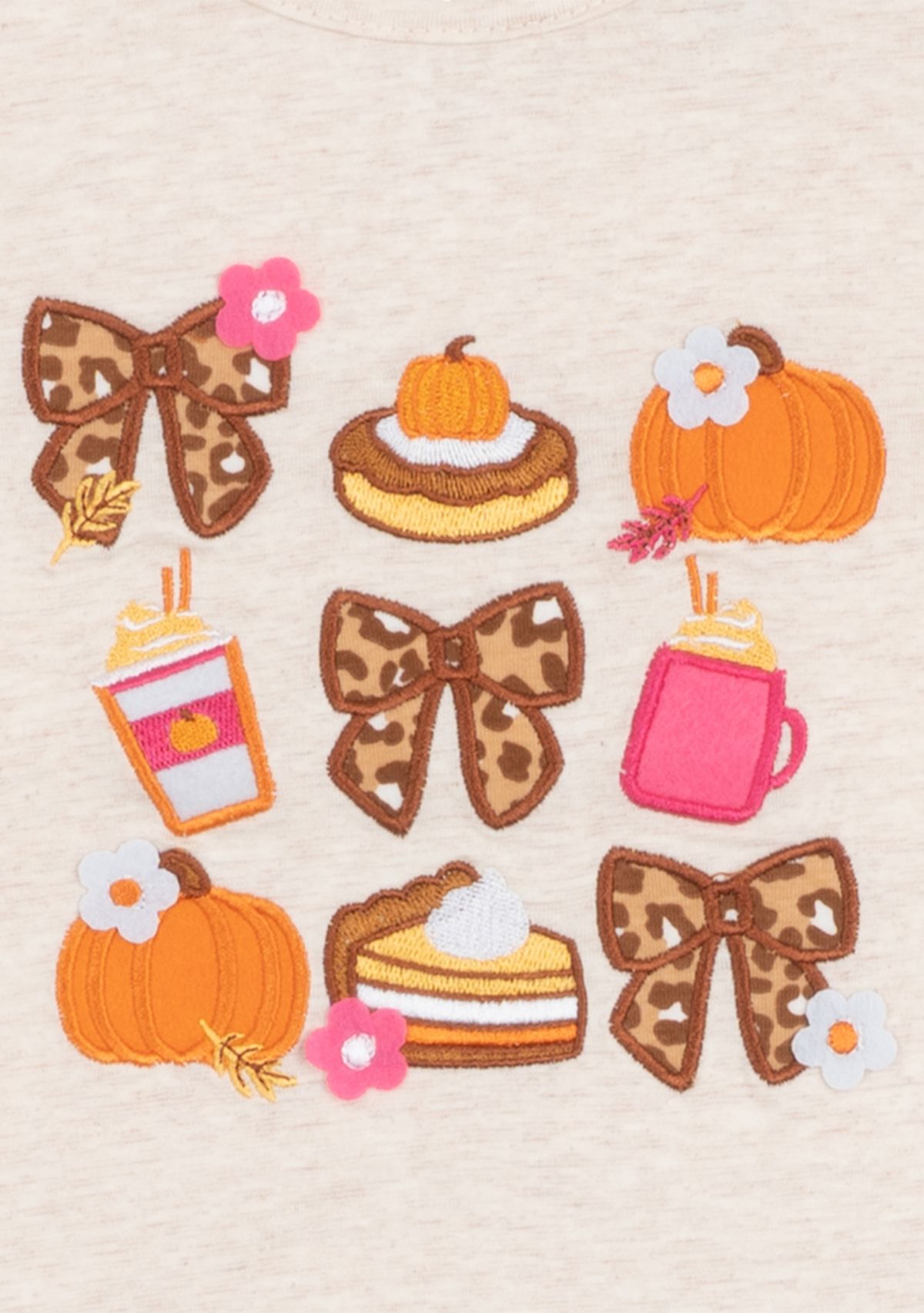 Baby Girls Harvest Appliqué Top and Leggings Set