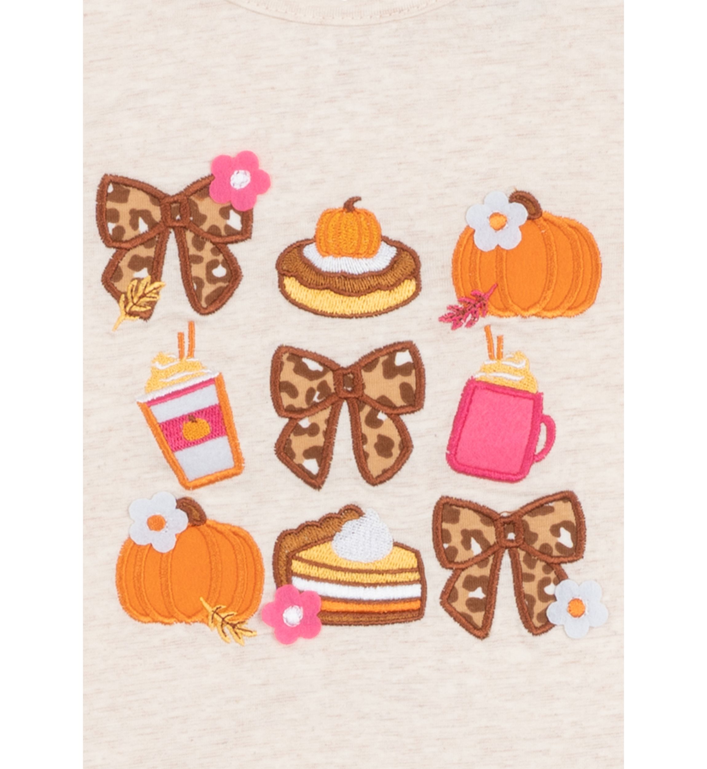 Baby Girls Harvest Appliqué Top and Leggings Set