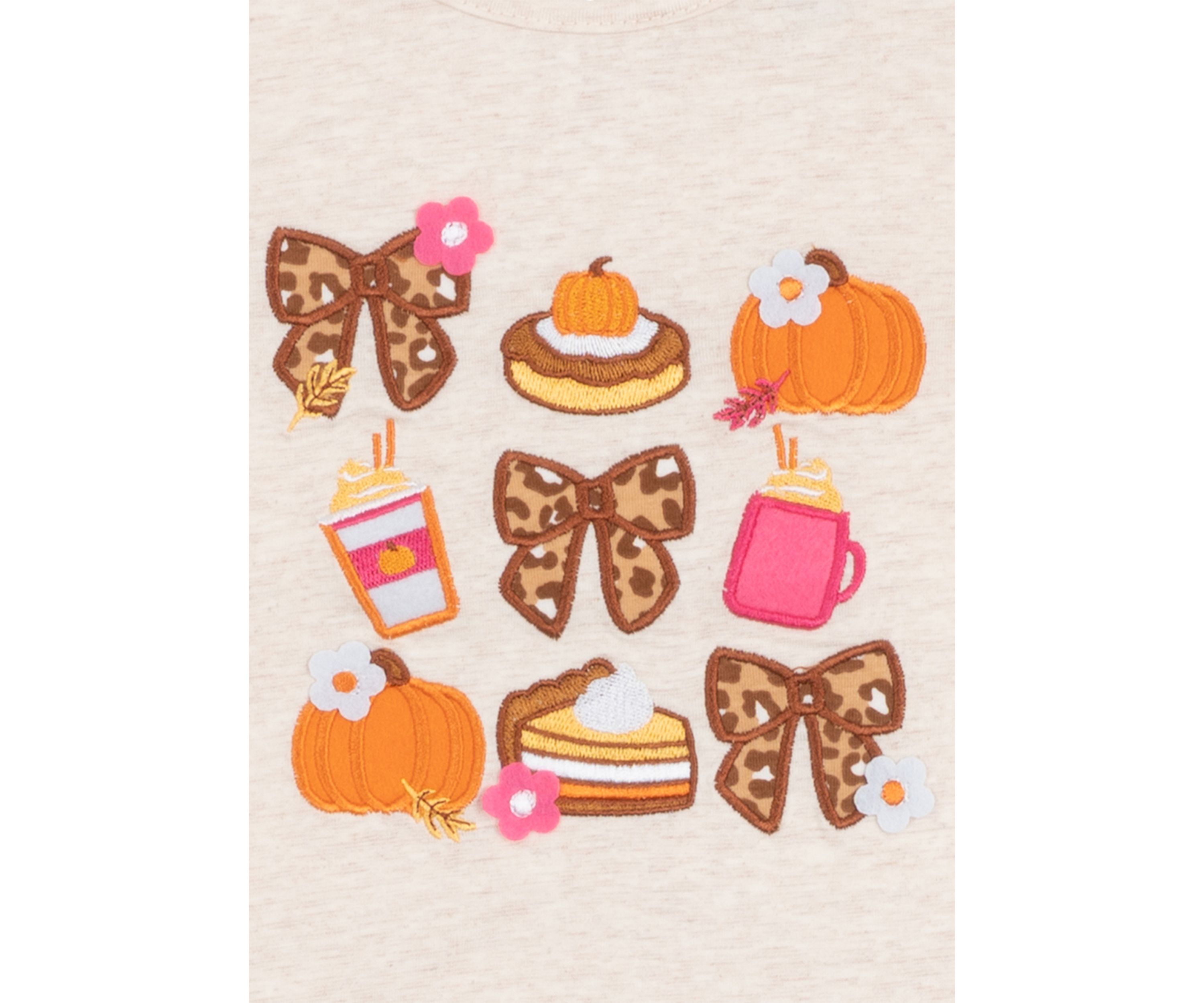 Baby Girls Harvest Appliqué Top and Leggings Set