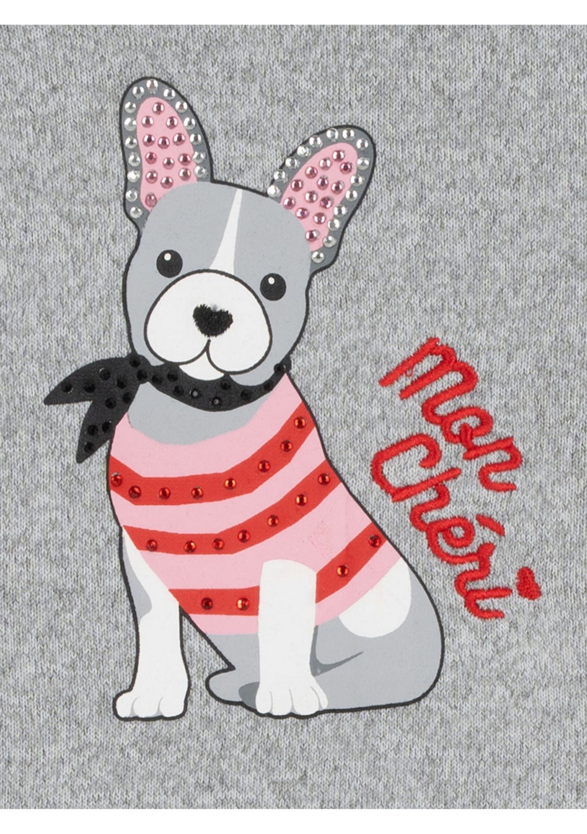 Baby Girls Doggie Graphic T-Shirt and Printed Leggings Set