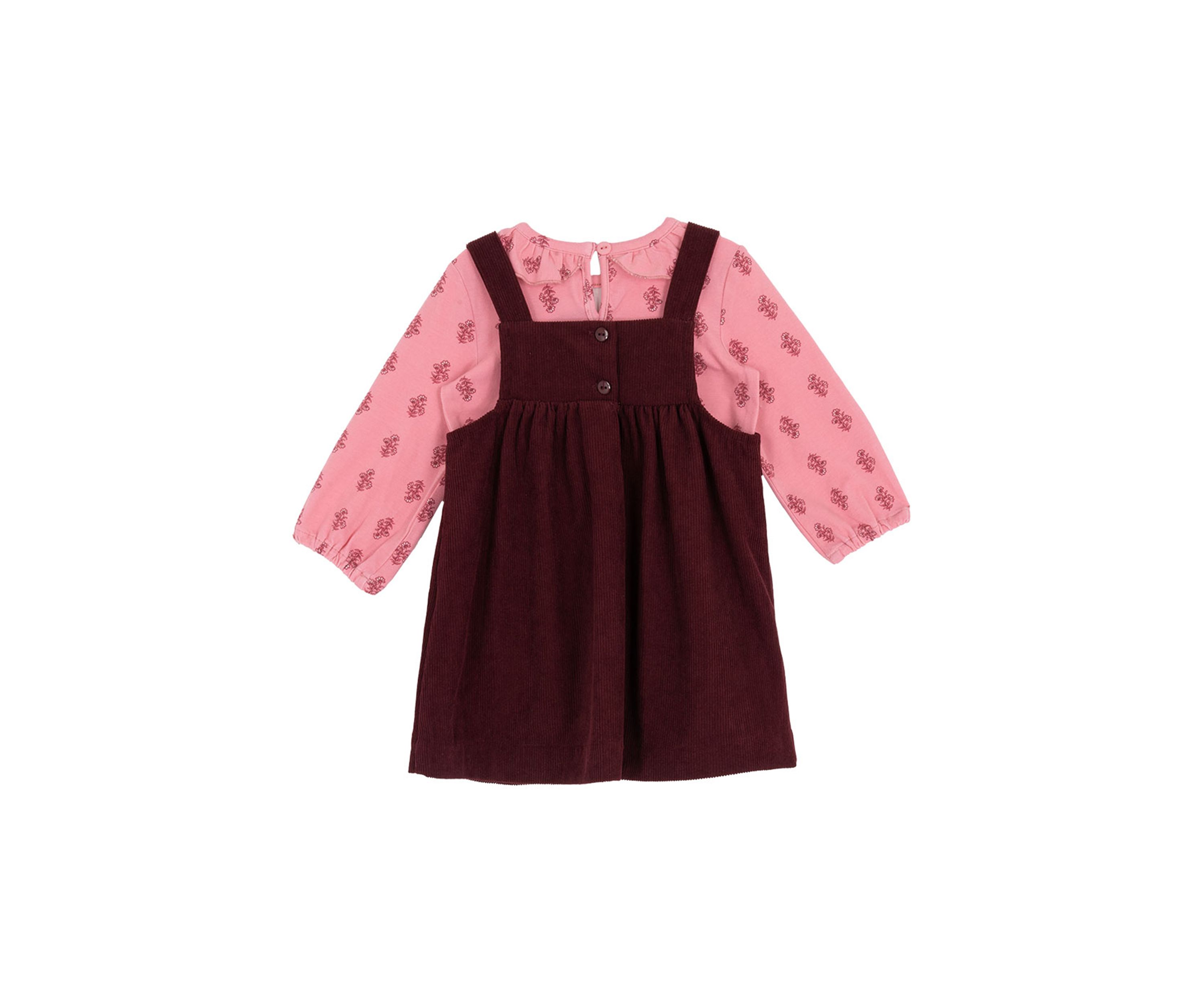 Baby Girls Horse Jumper Dress Set