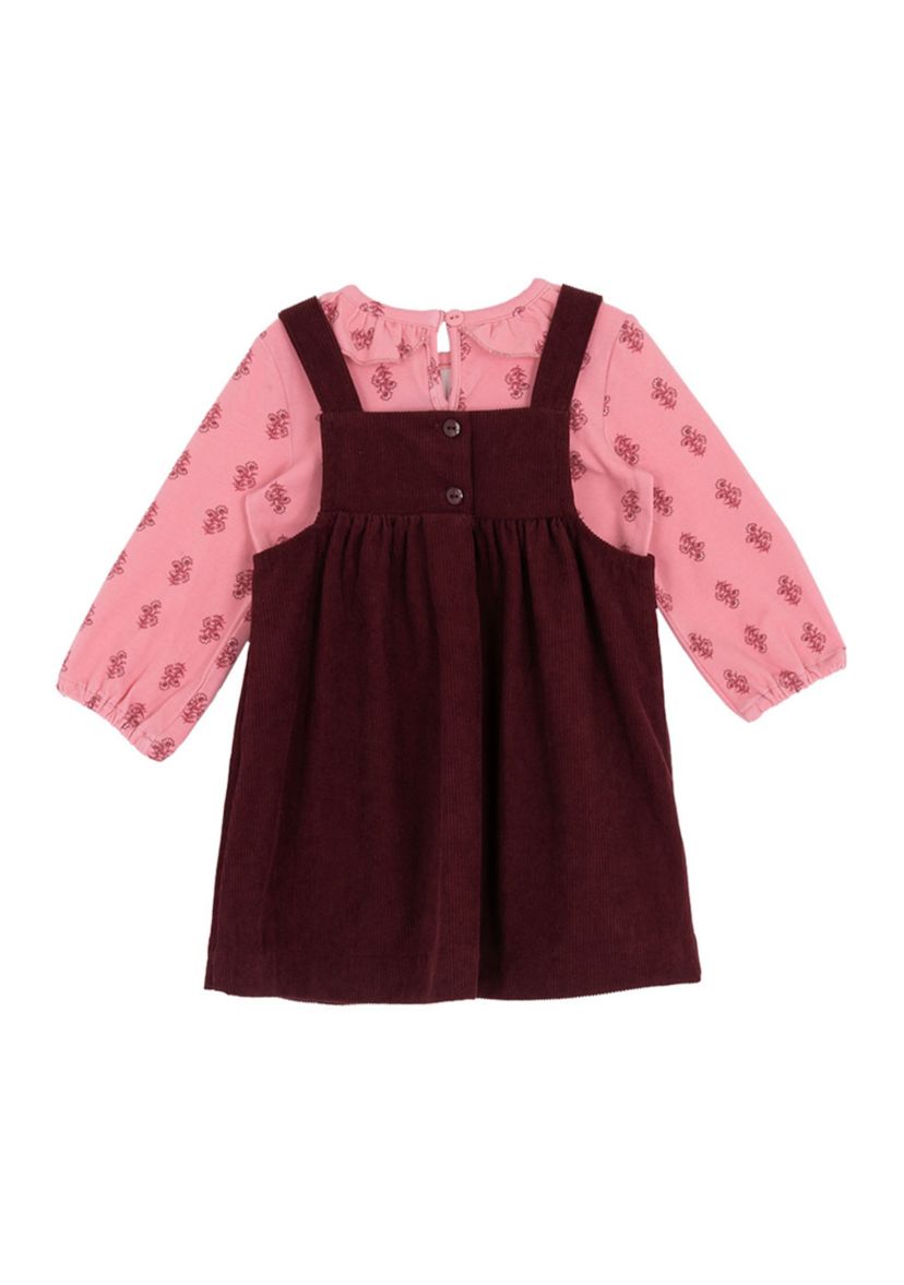 Baby Girls Horse Jumper Dress Set