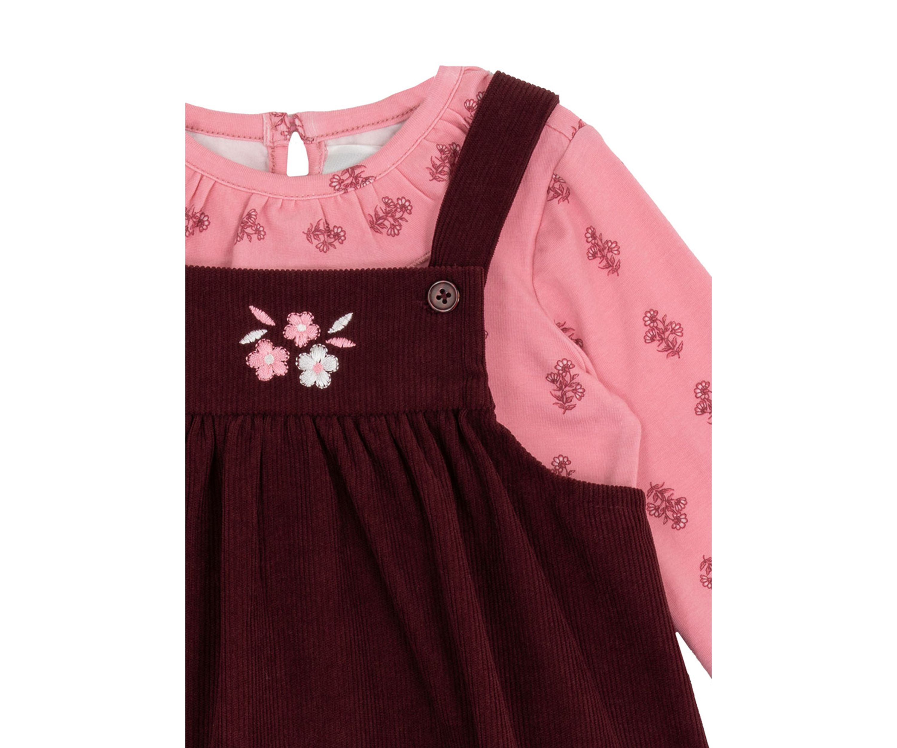 Baby Girls Horse Jumper Dress Set