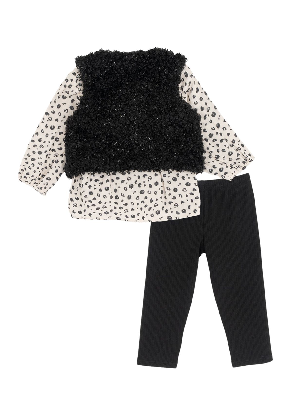 Baby Girls 3-Piece Vest Set 