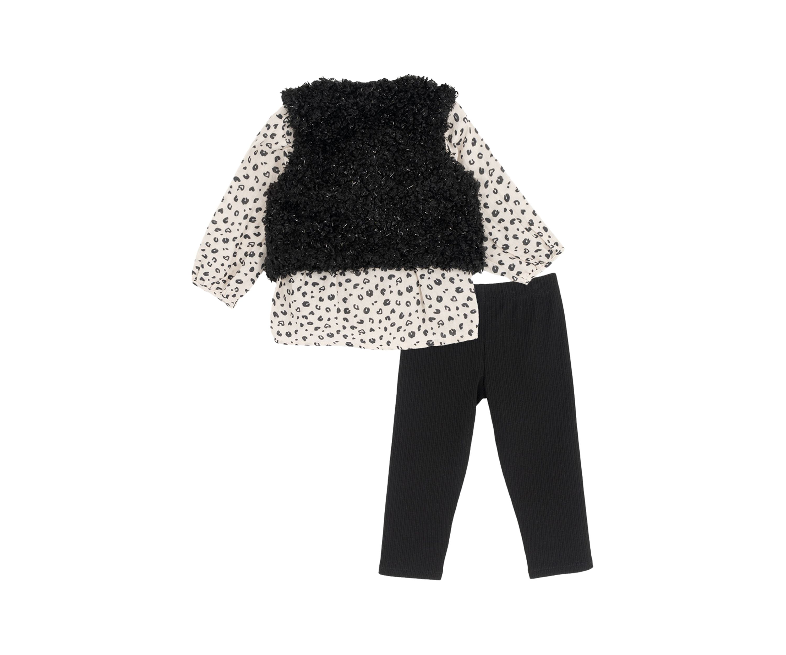 Baby Girls 3-Piece Vest Set 