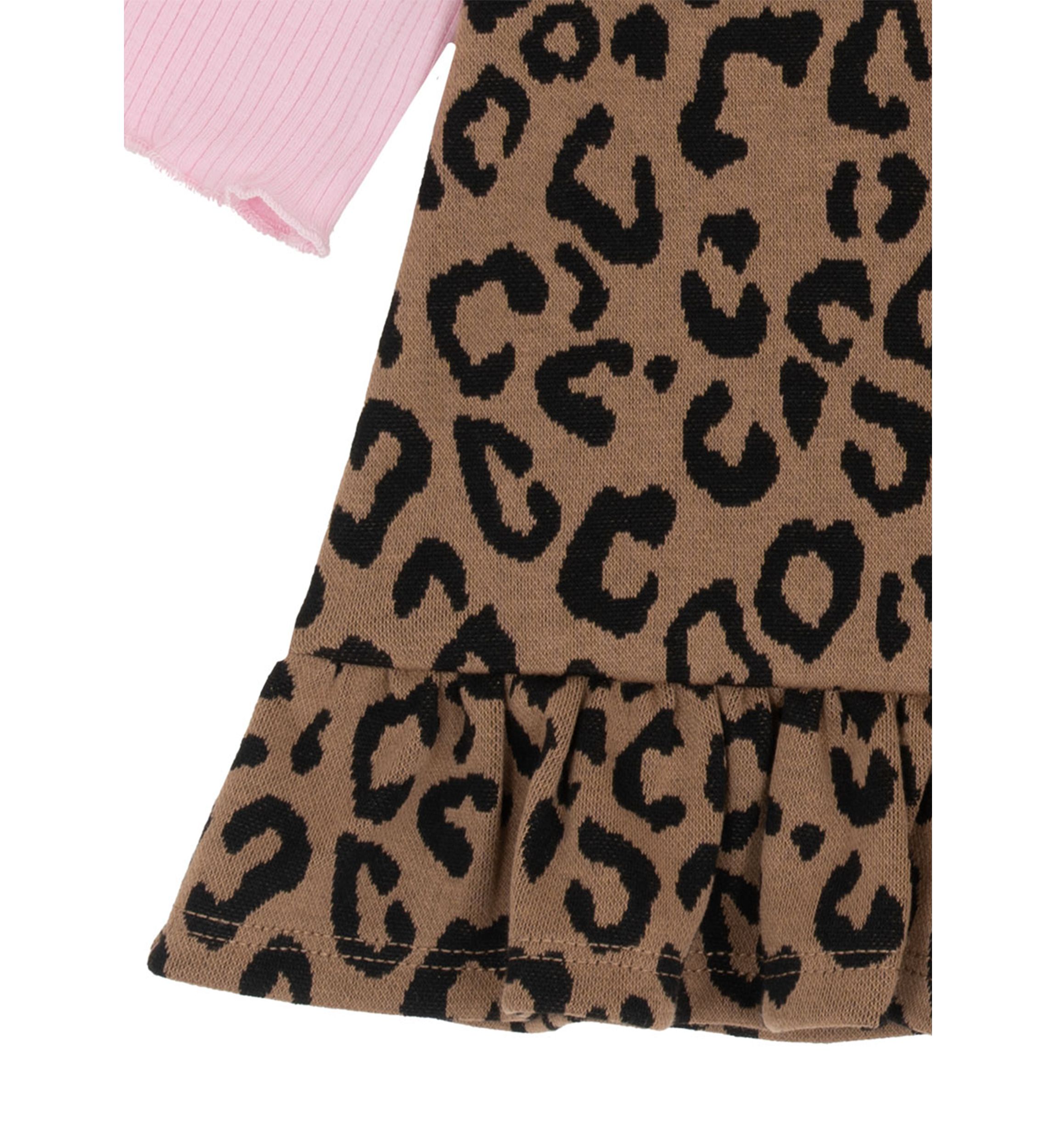 Baby Girls Animal Printed Jumper Dress Set