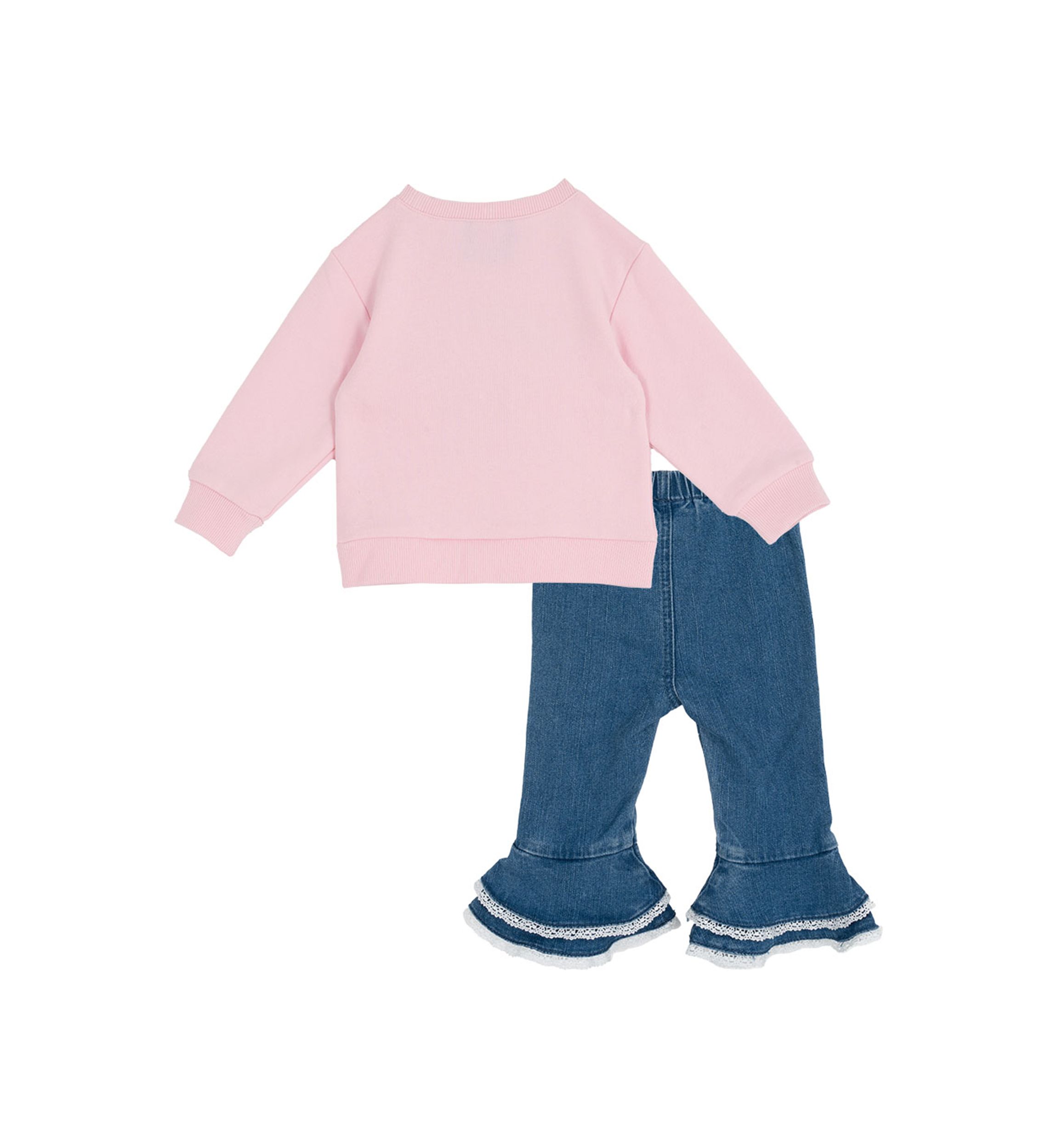 Baby Girls Howdy Graphic Shirt and Flare Jeans