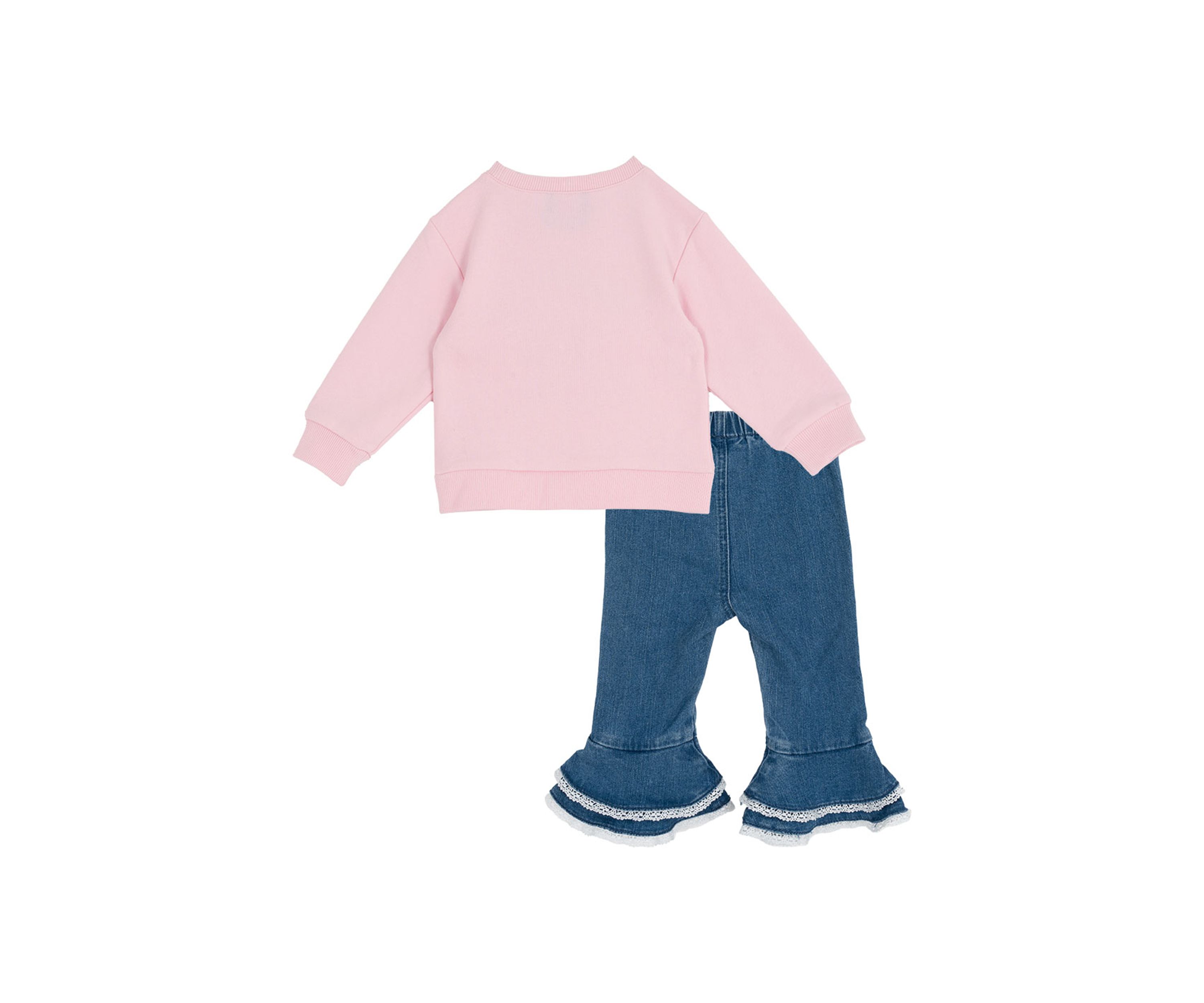 Baby Girls Howdy Graphic Shirt and Flare Jeans