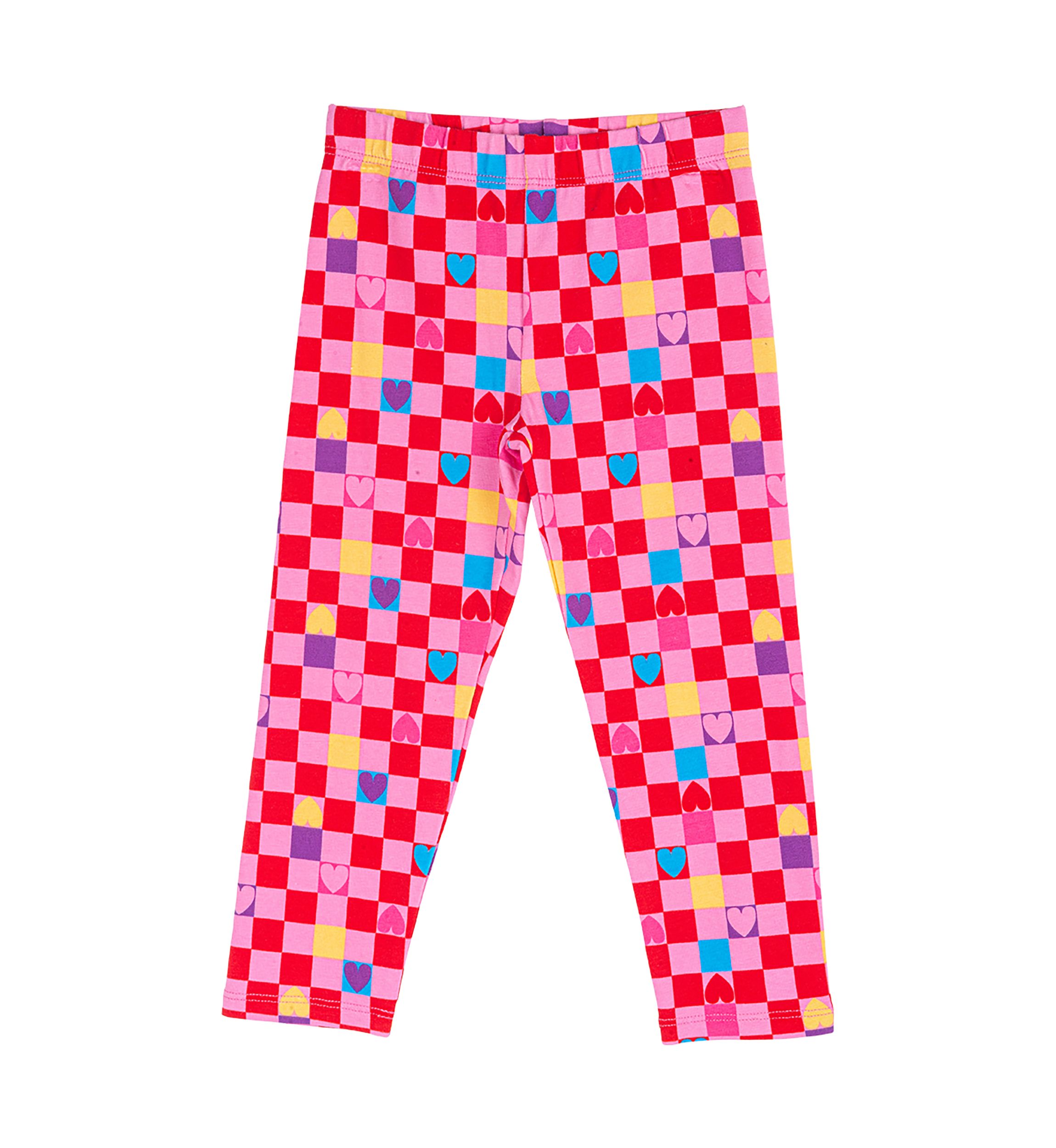 Toddler Girls Knit Printed Leggings