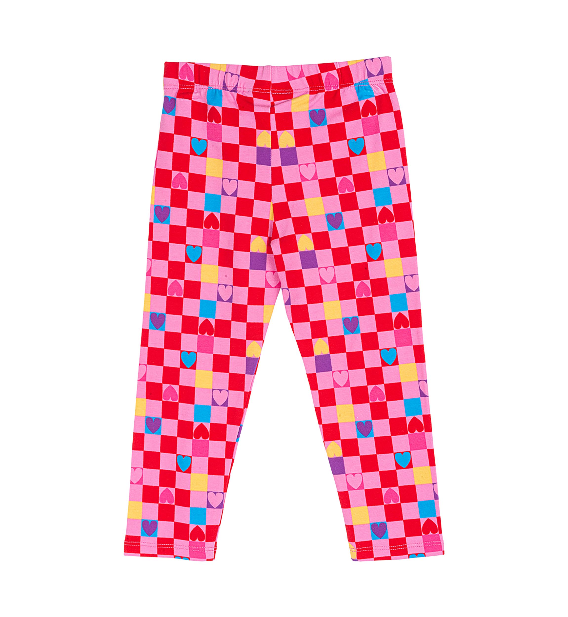 Toddler Girls Knit Printed Leggings