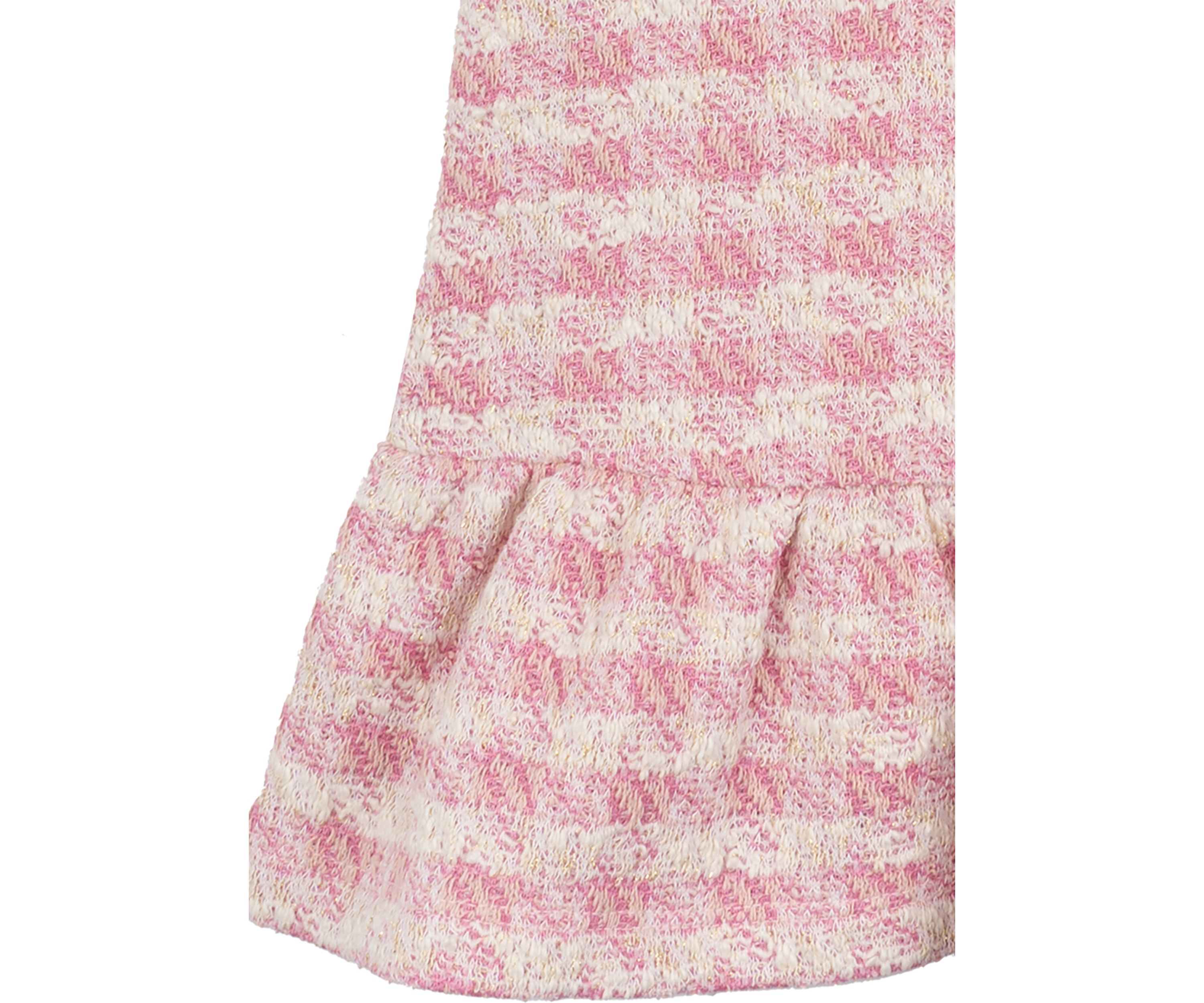 Toddler Girls Tweed Dress Set