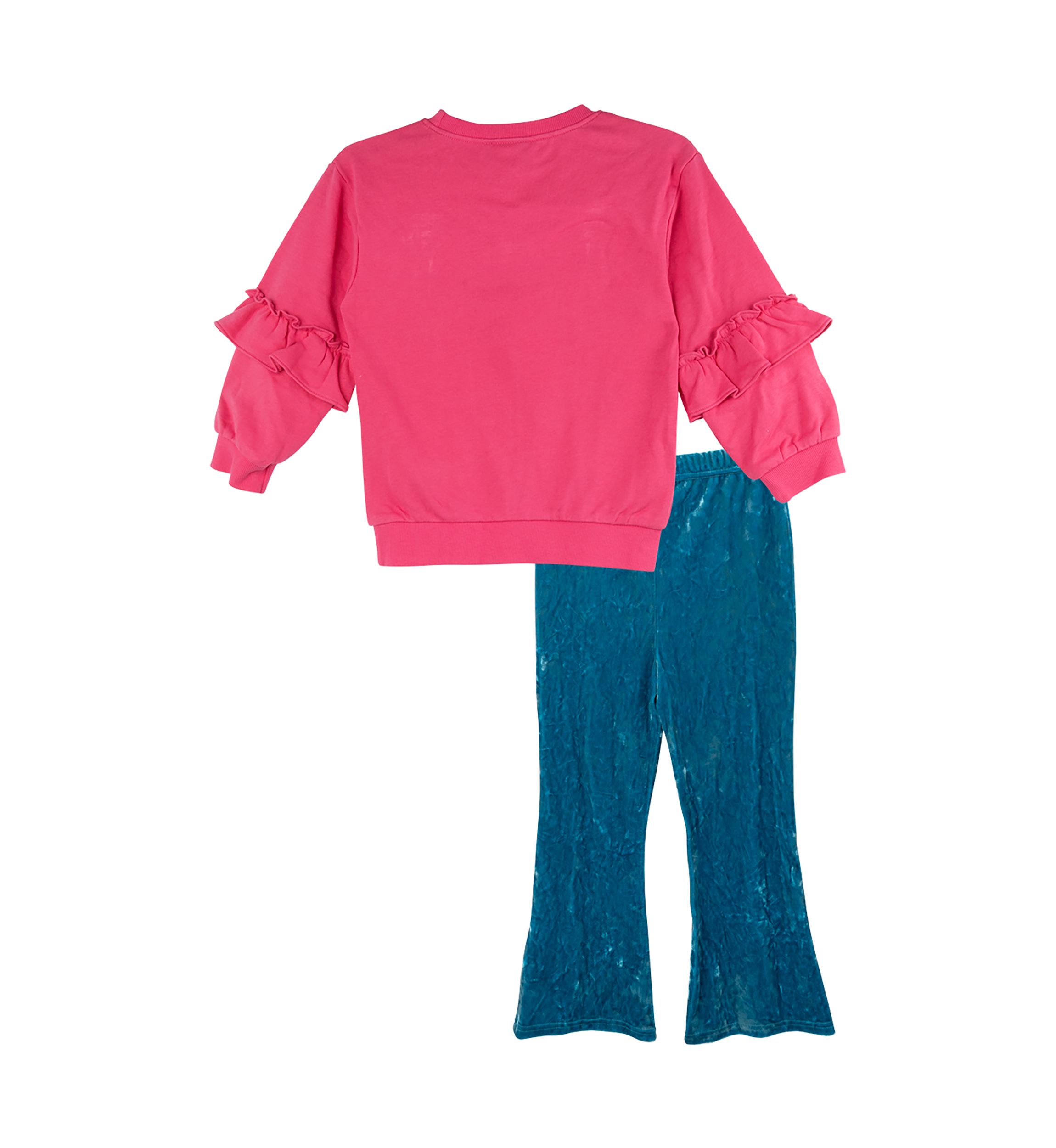 Toddler Girls French Terry Graphic Sweatshirt and Leggings Set