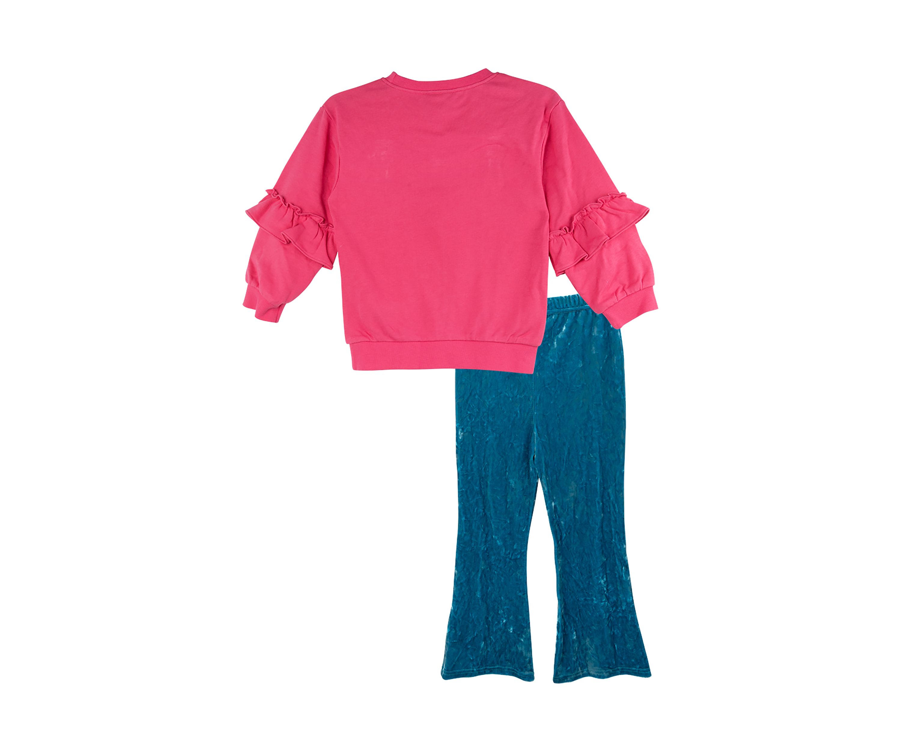 Toddler Girls French Terry Graphic Sweatshirt and Leggings Set