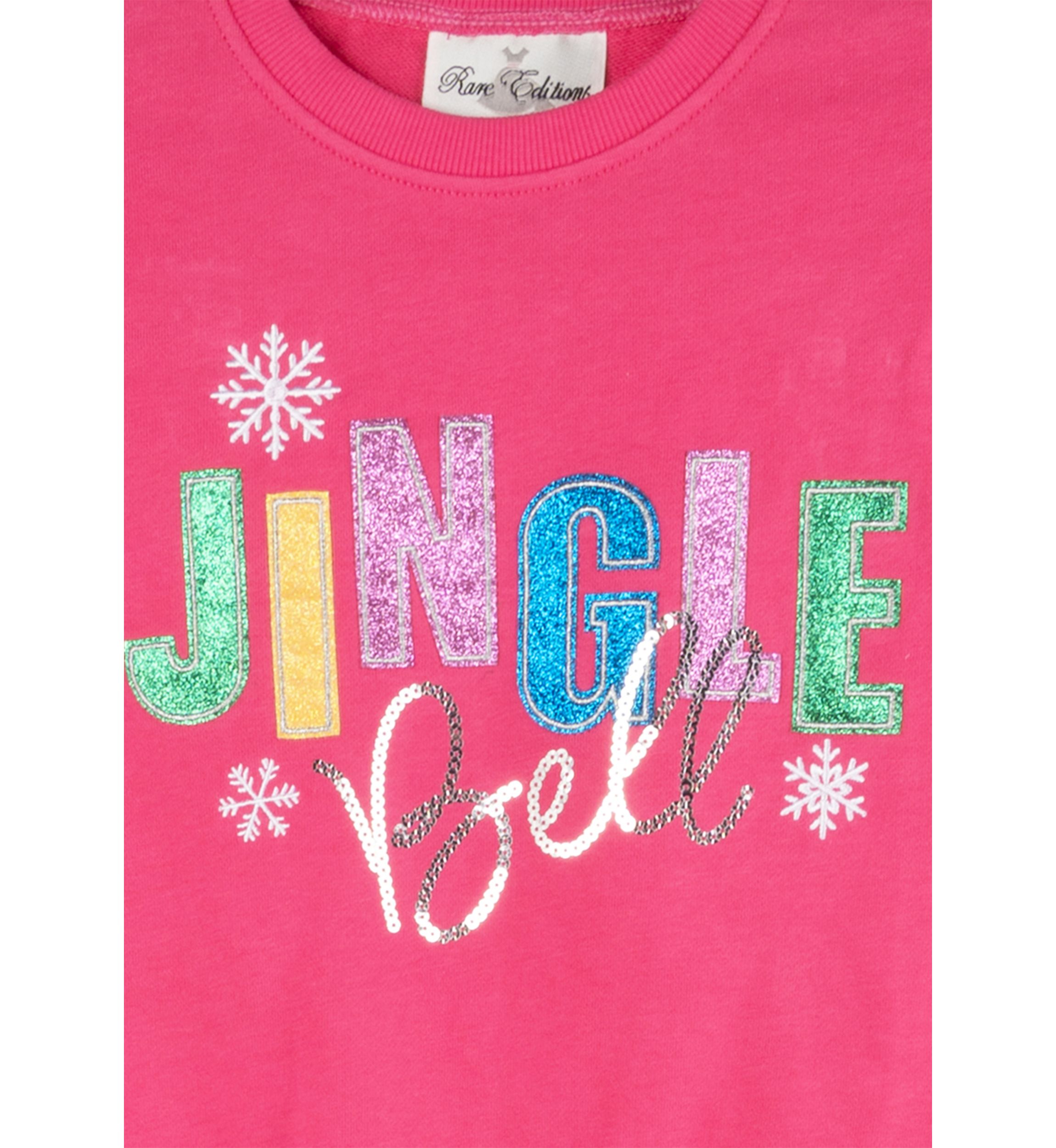 Toddler Girls French Terry Graphic Sweatshirt and Leggings Set