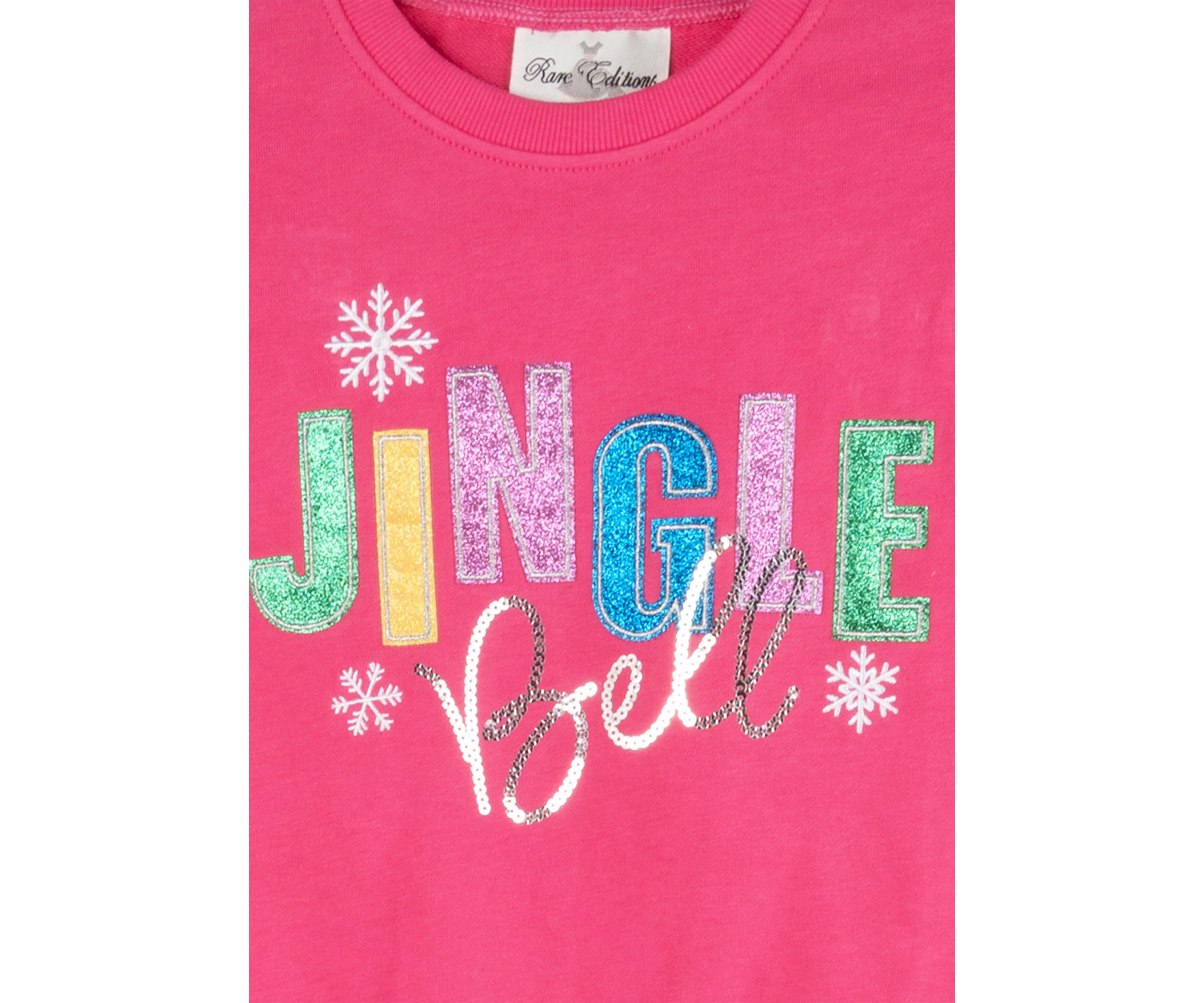 Toddler Girls French Terry Graphic Sweatshirt and Leggings Set