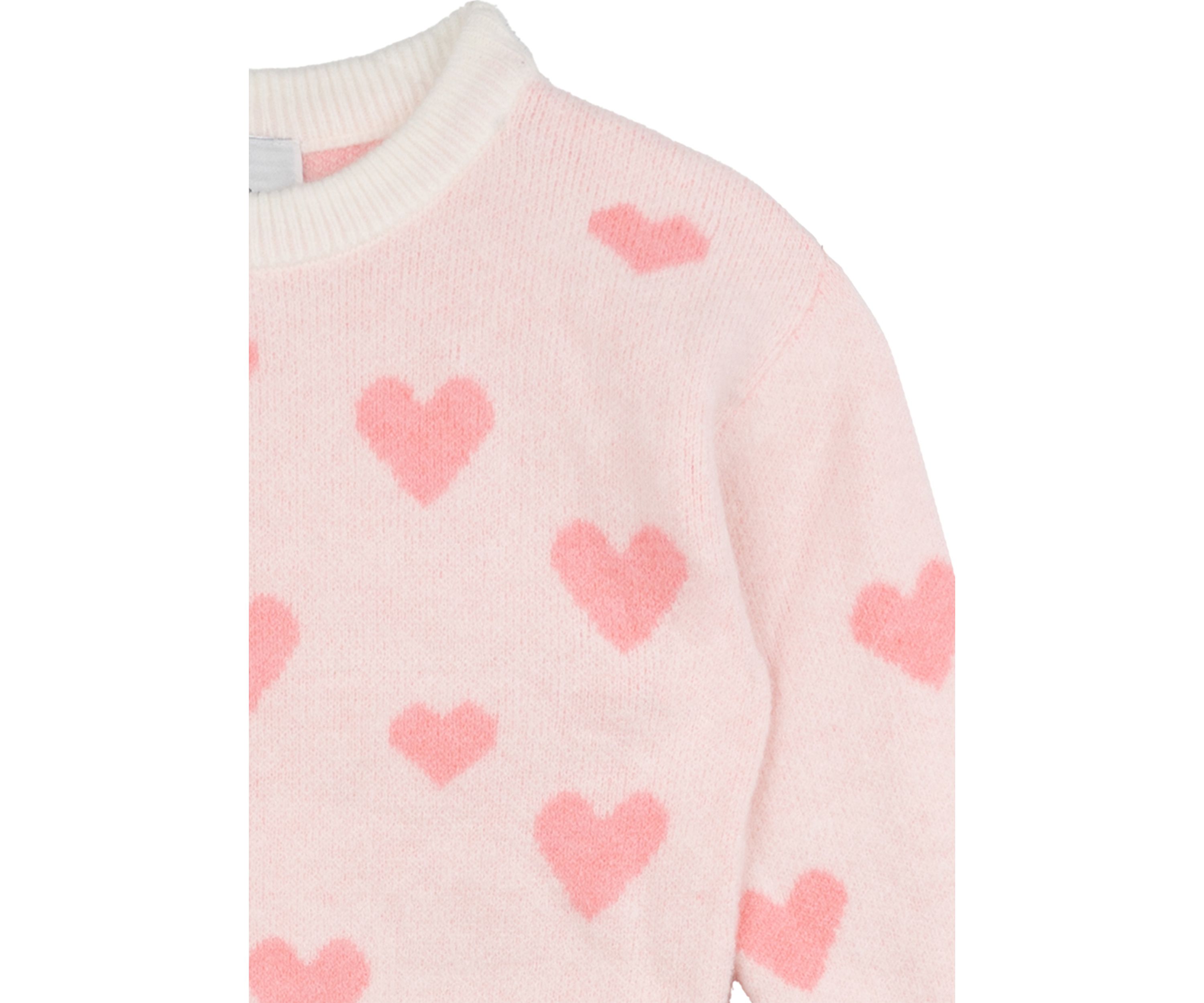 Toddler Girls Heart Sweater and Pants Set