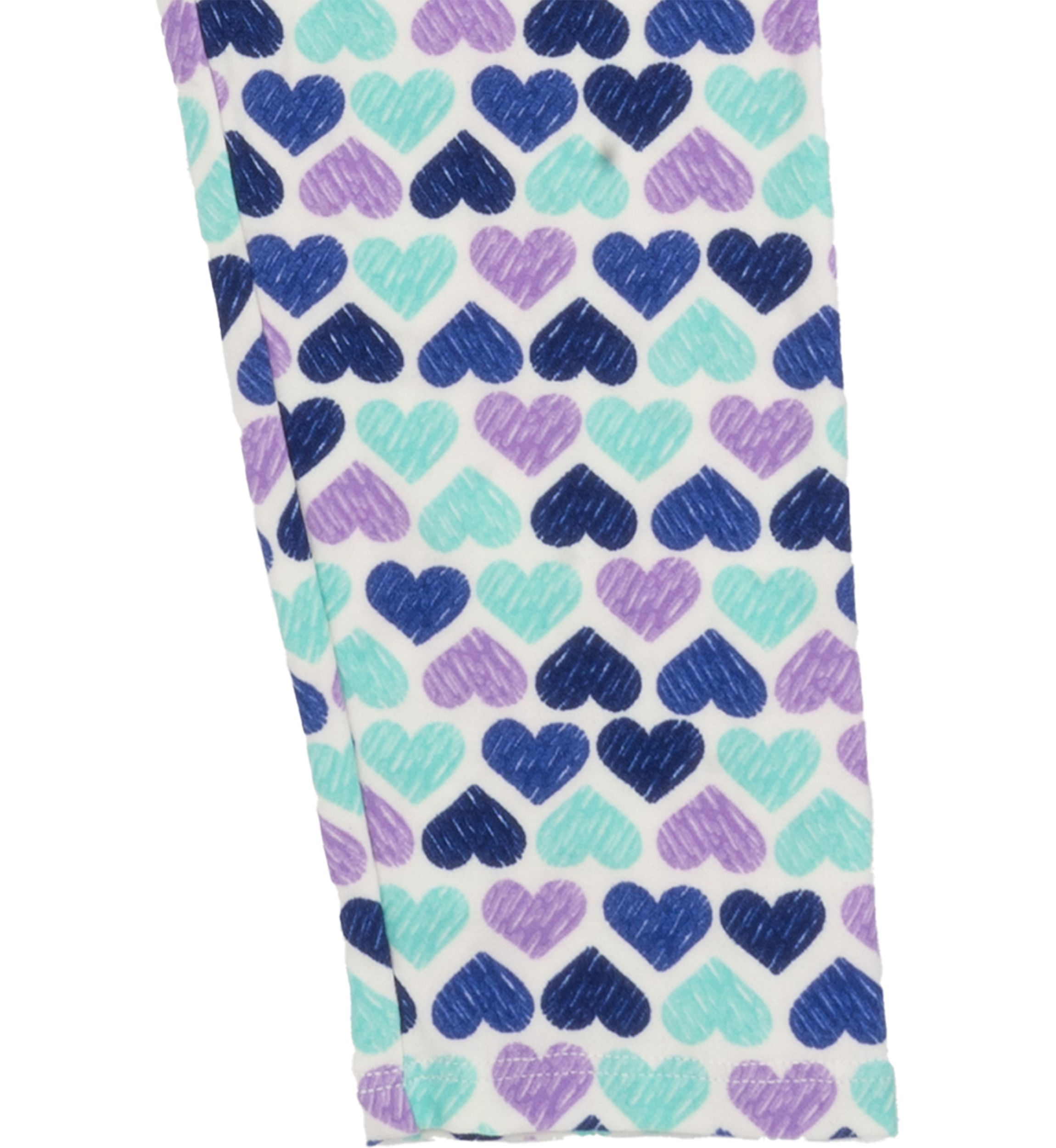 Toddler Girls Snow Too Much Graphic T-Shirt and Printed Leggings Set