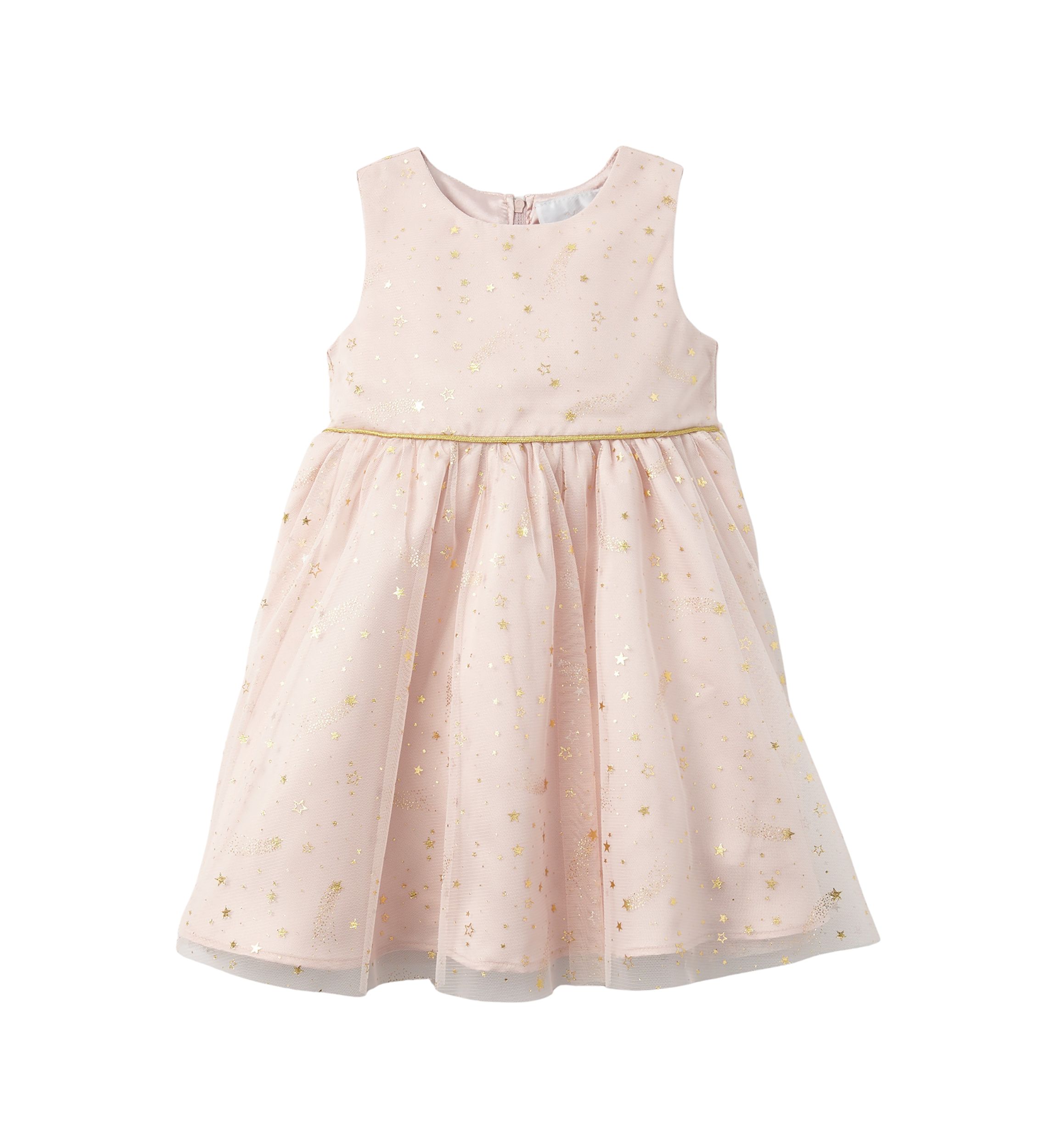Toddler Girls Foil Mesh Dress with Jacket
