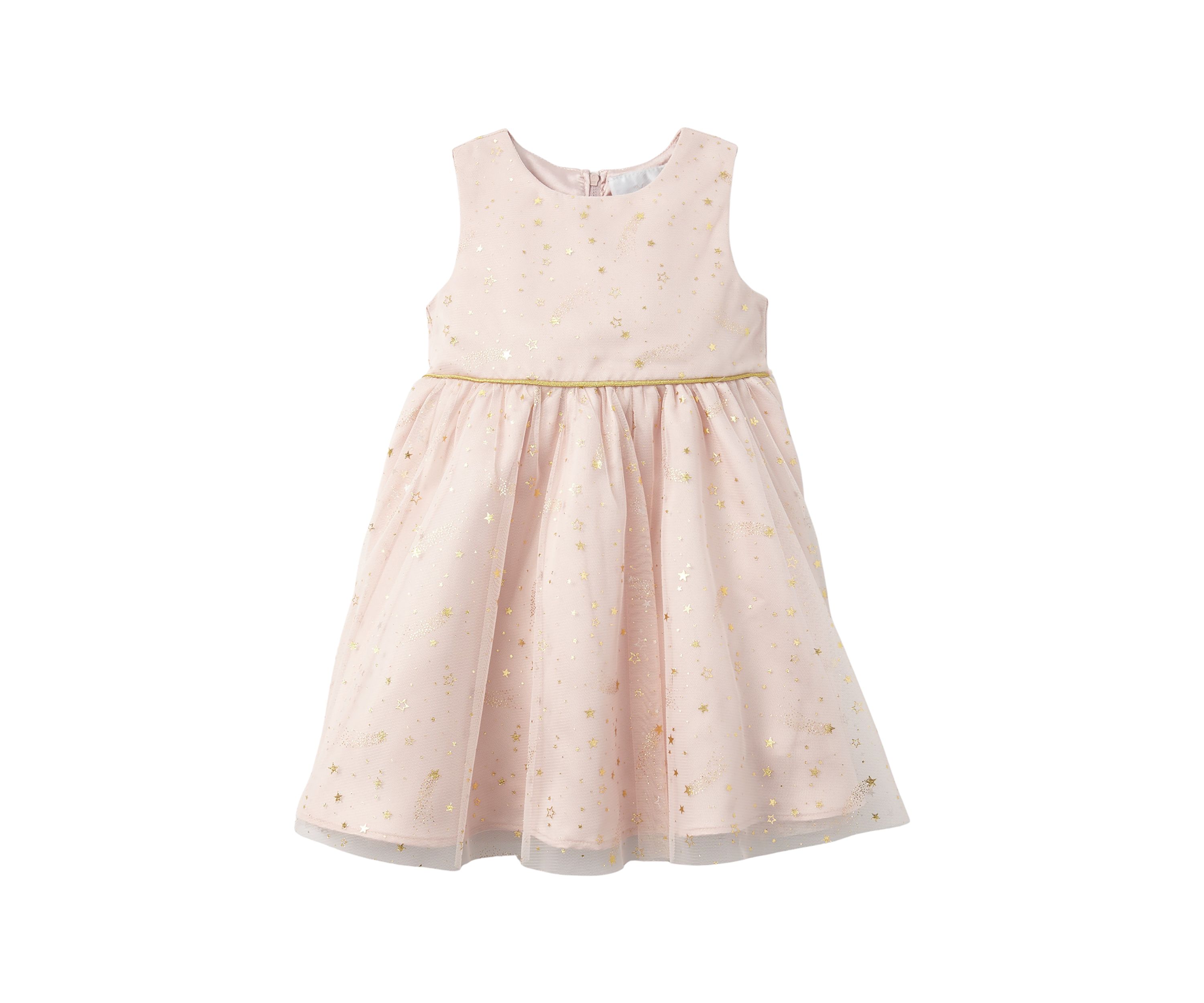Toddler Girls Foil Mesh Dress with Jacket