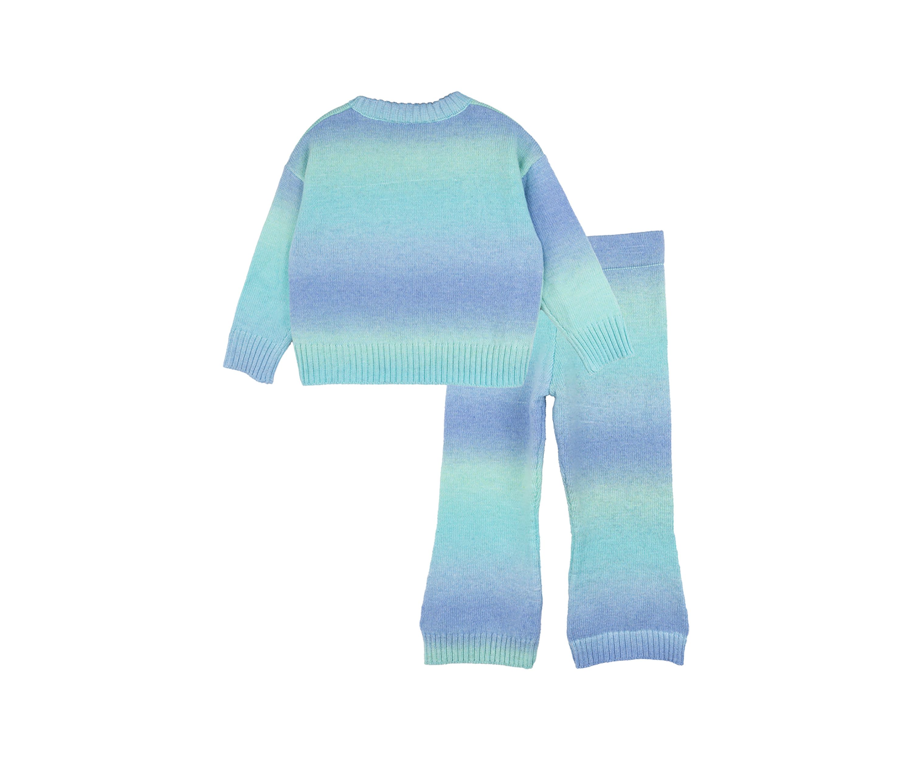 Toddler Girls Ombré Sweater and Pants Set